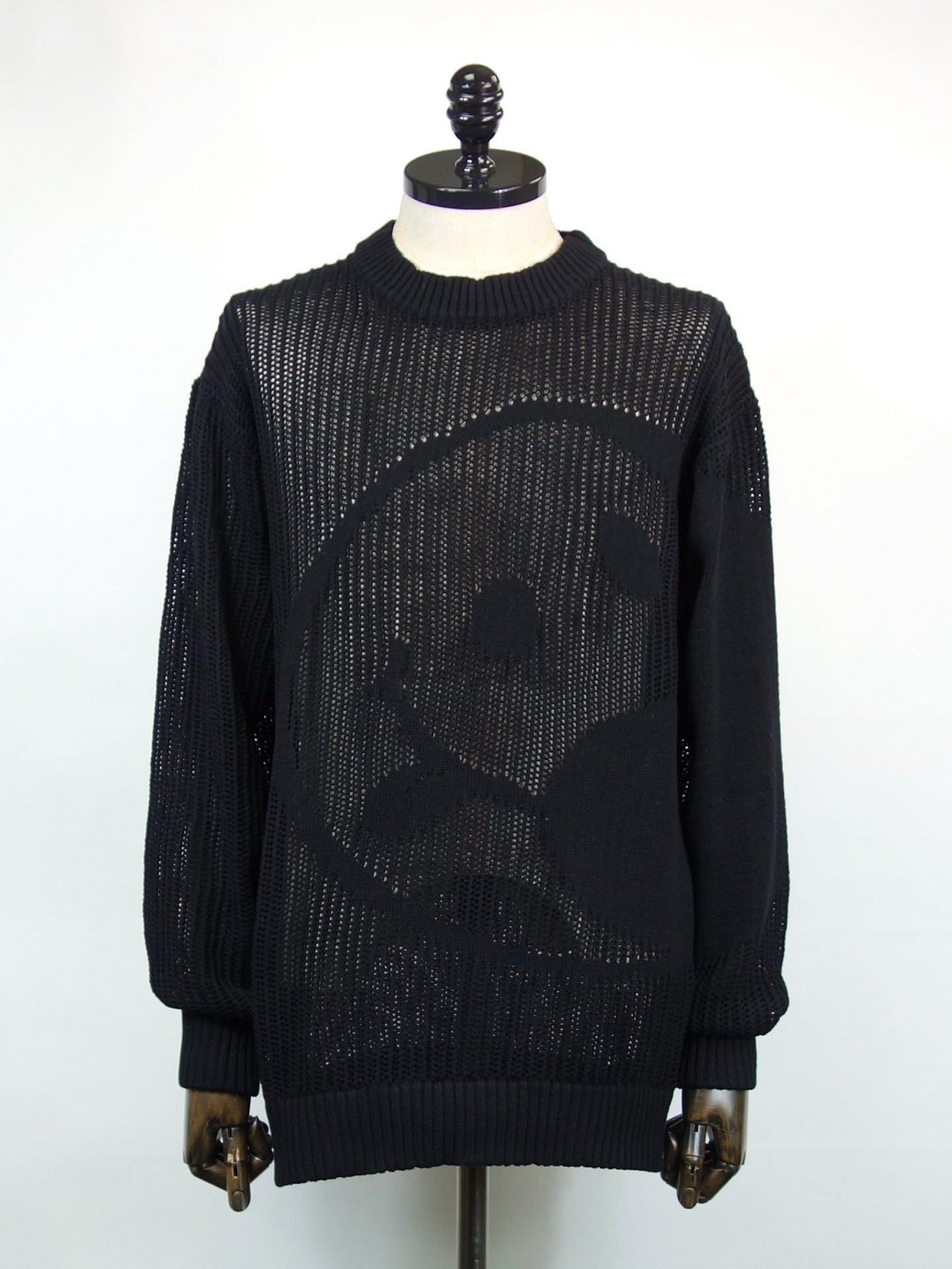 STUD MUFFIN コットンヤーン SMILEジャガードメッシュニット 414 STUD MUFFIN コットンヤーン SMILEジャガードメッシュニット 414