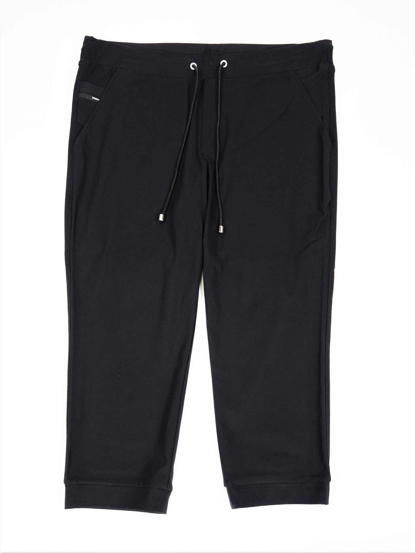 RESOUND CLOTHING ブラックパンツ　※新品未使用 RESOUND CLOTHING ナイロンイージークロップドパンツ RC27-HP