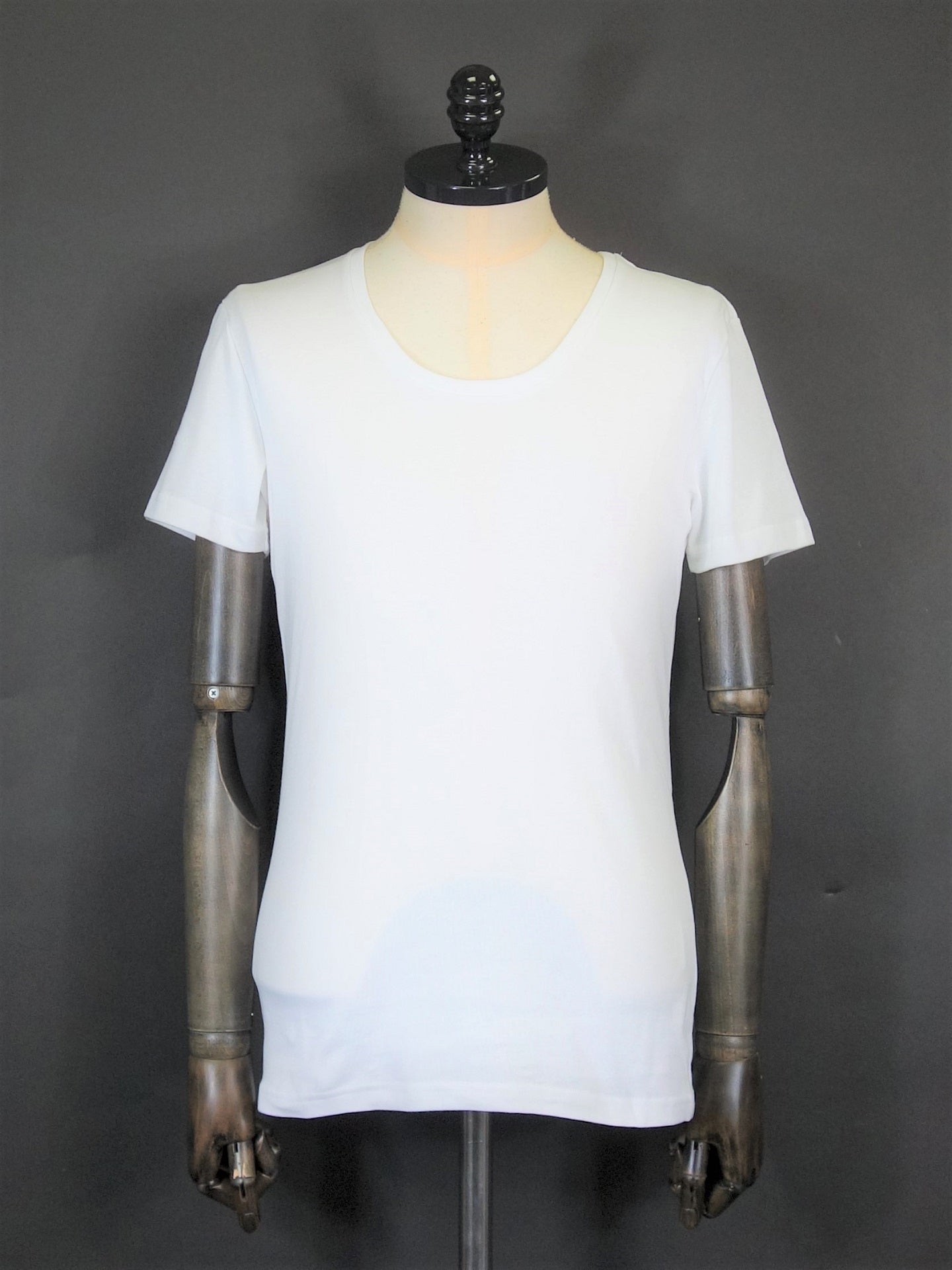 VAGO フライスコットンクルーネックカットソー KW-CS-02-WH – KAWANO