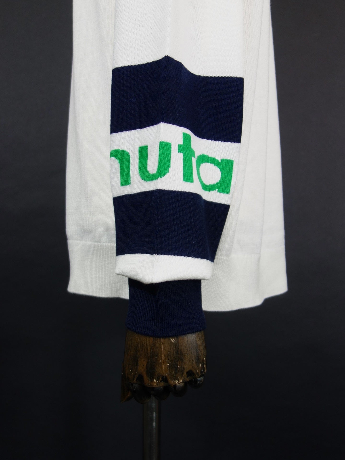 muta MARINE アームラインセーター MMSK-446382-WH