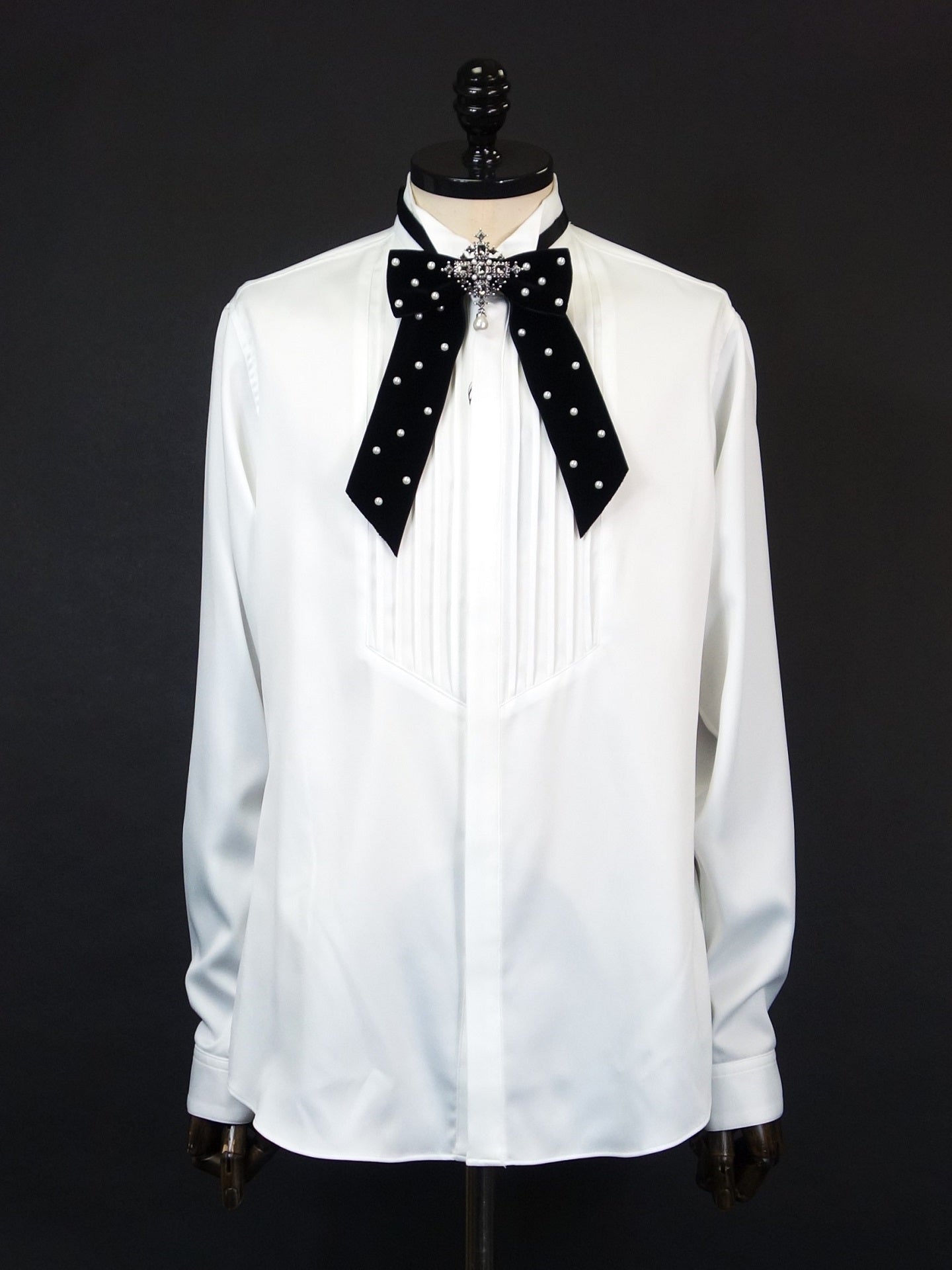 SOS TE NUTO ベルベットパールリボンタイ 2519Z11