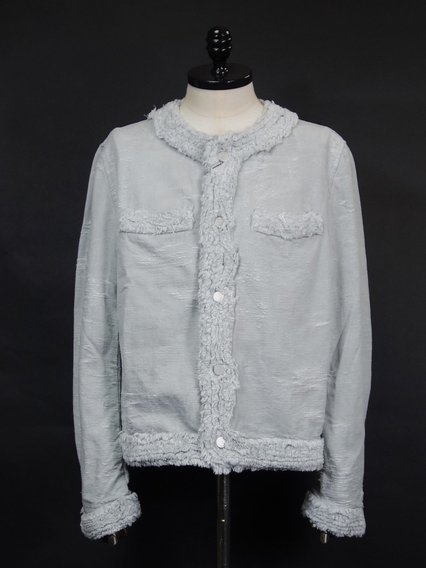 TAAKK ショートデニムジャケット TA25SS-BL014-GRY – KAWANO TAAKK ショートデニムジャケット TA25SS-BL014-GRY – KAWANO