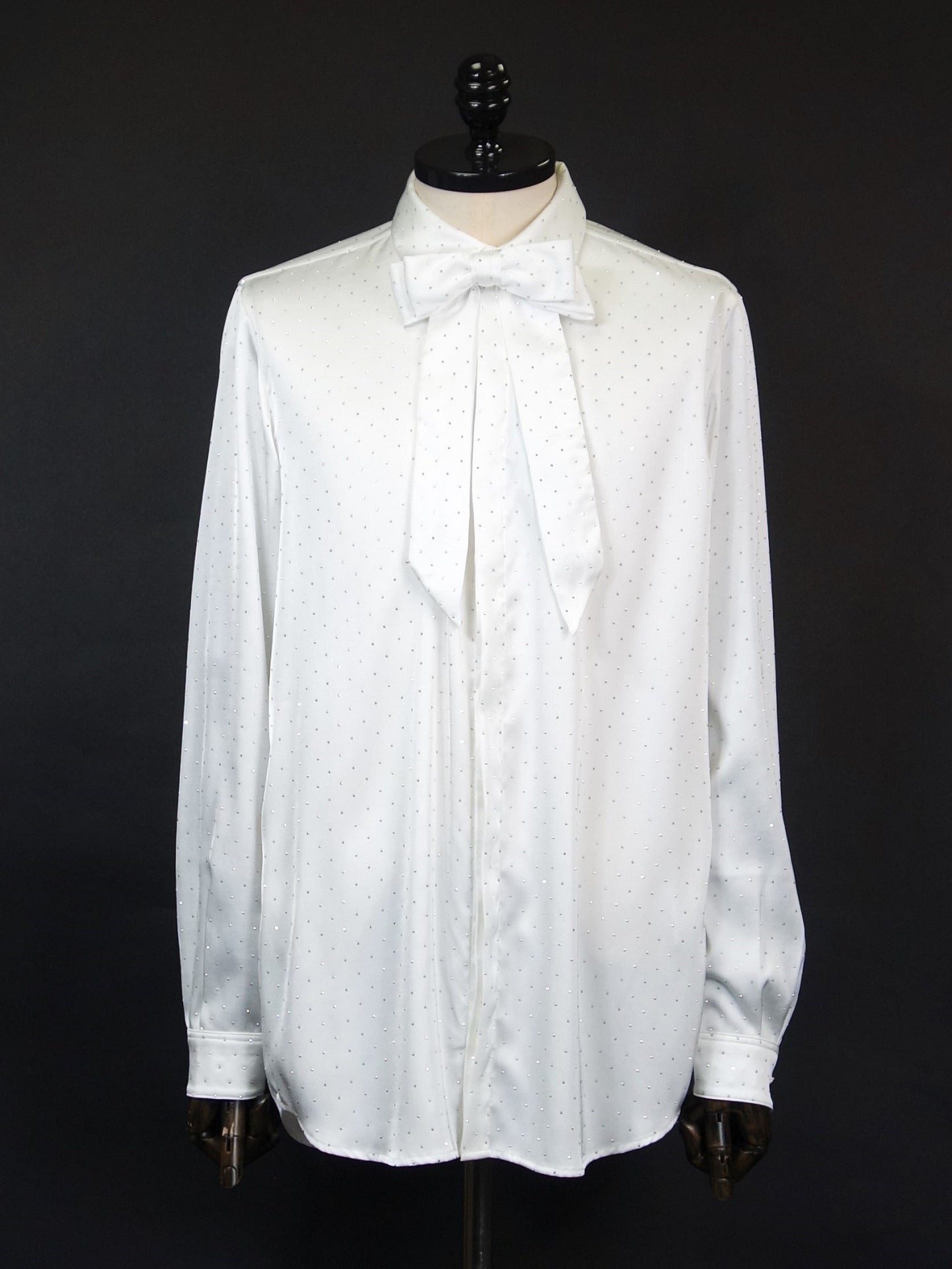 SOS TE NUTO ラインストーンドットリボンタイ 2529Z03