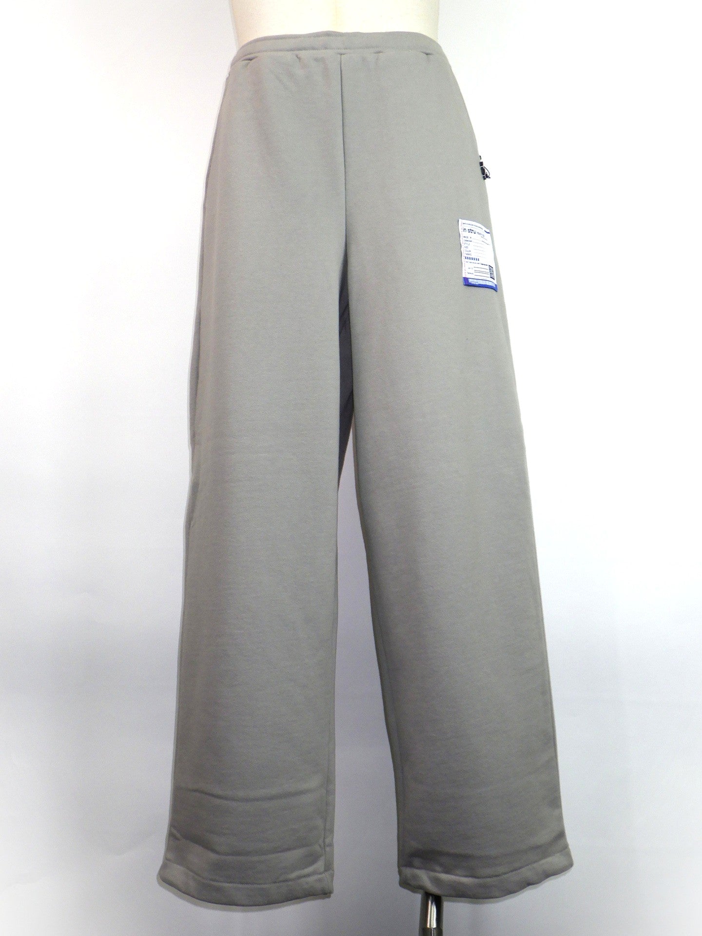 in・stru(men-tal). HEAVY WEIGHT FRENCH TERRY PANTS I17PT534-LT.GY