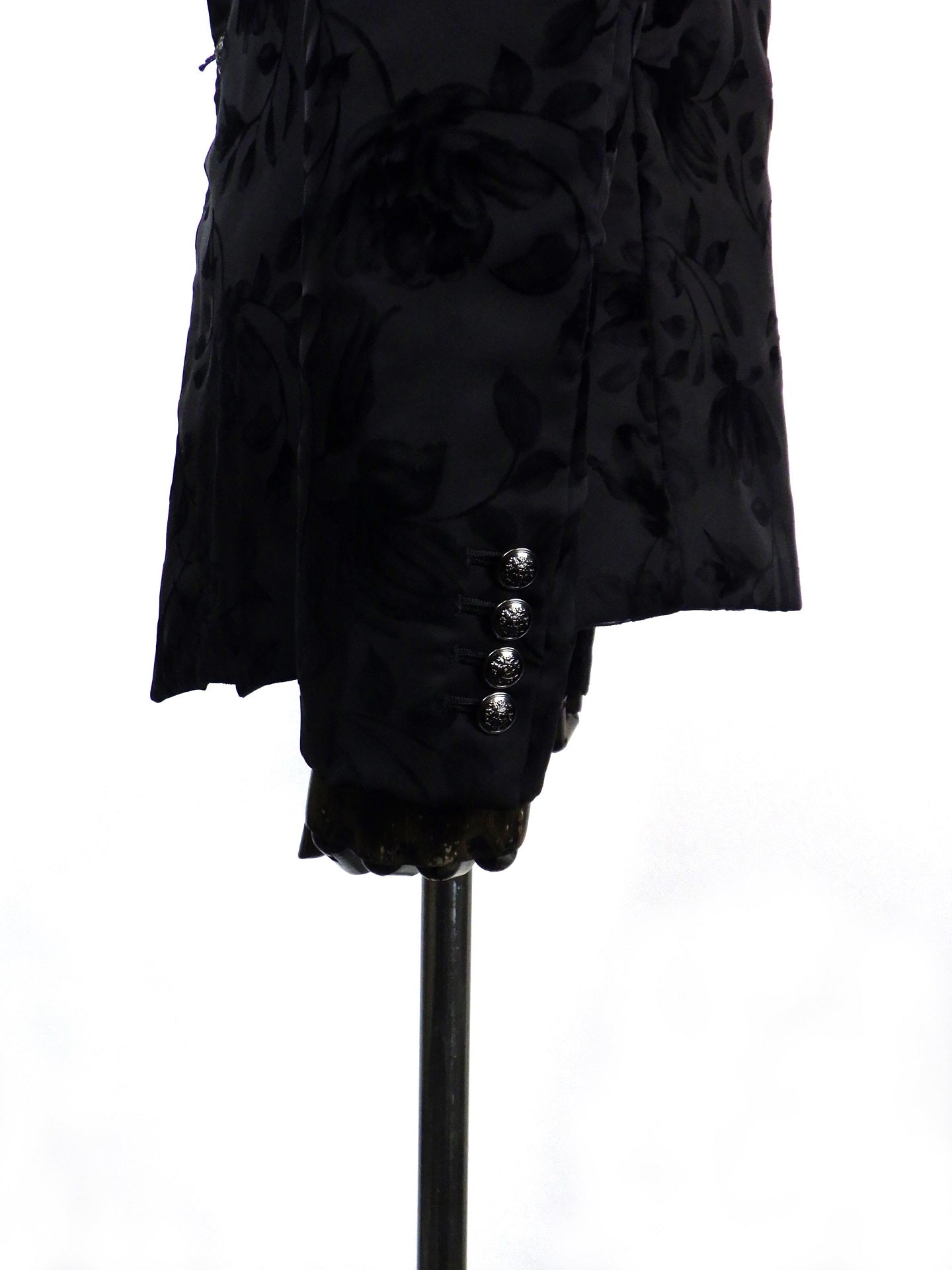 SOS TE NUTO フラワーフロッキージャケット 2513005