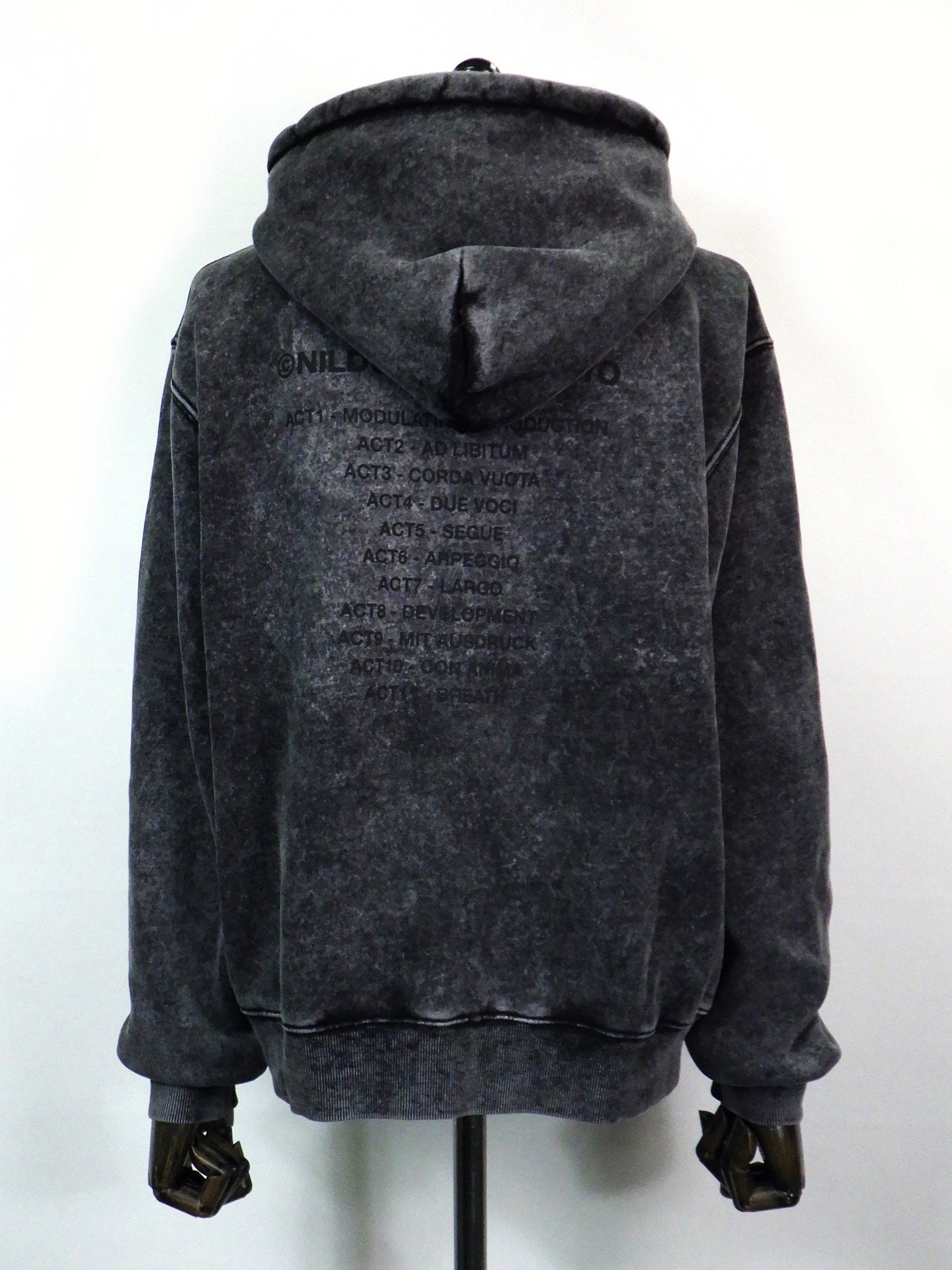 NIL DUE / NIL UN TOKYO フェイデッドブリーチフーディ NL-000105