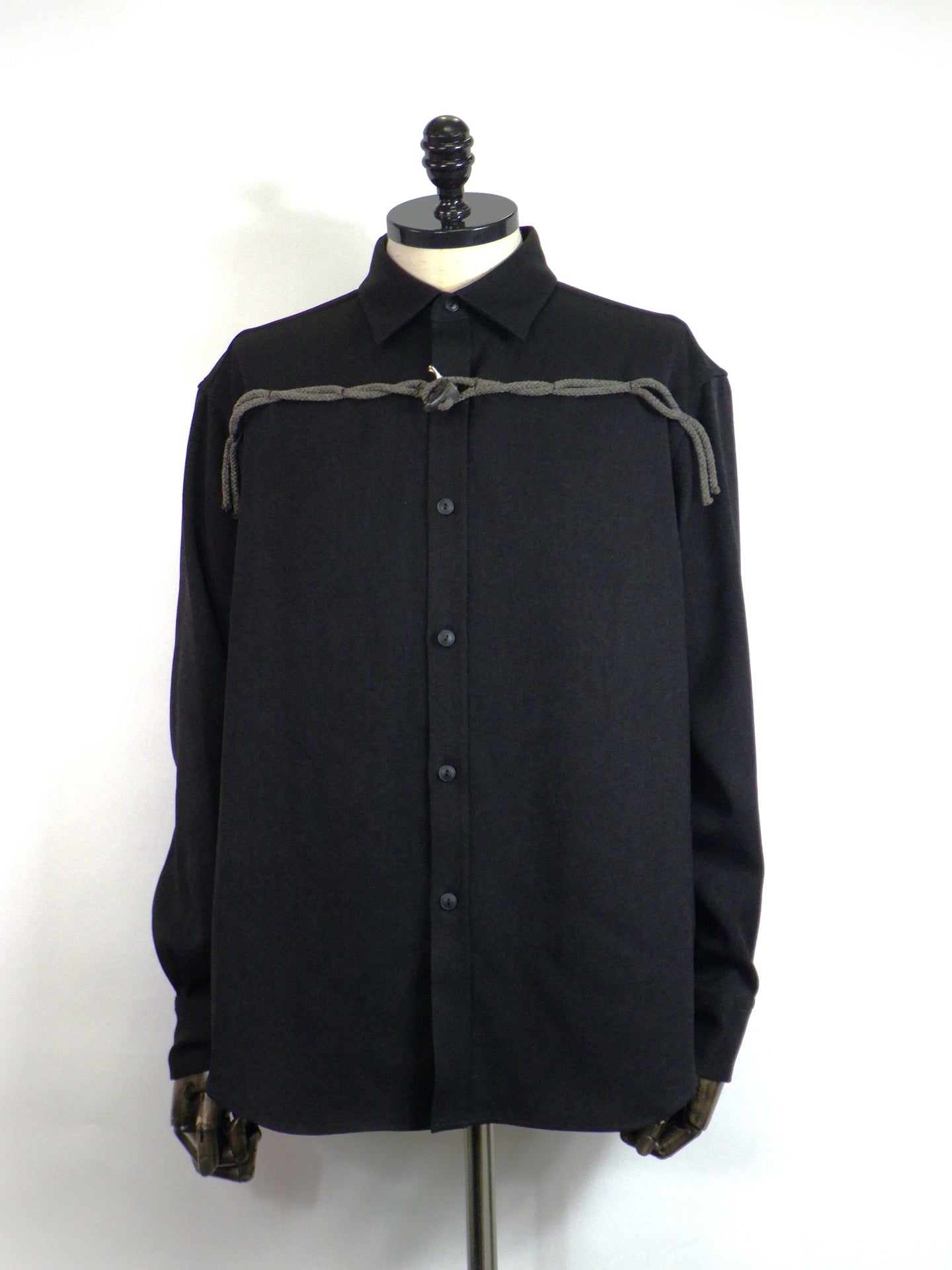 meagratia Toggle button shirt 26303-0504-BK