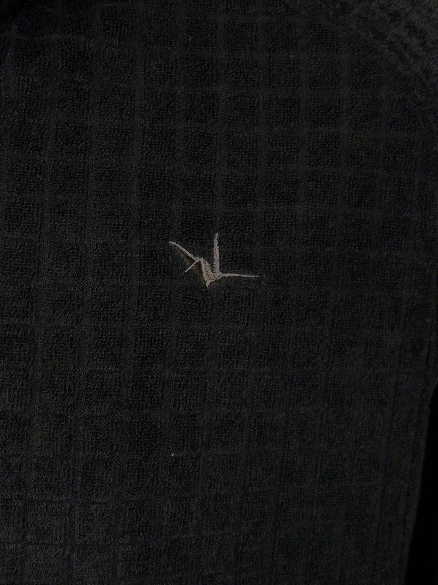 1PIU1UGUALE3 RELAX ブロックパイルフーディー USO-25007-BK