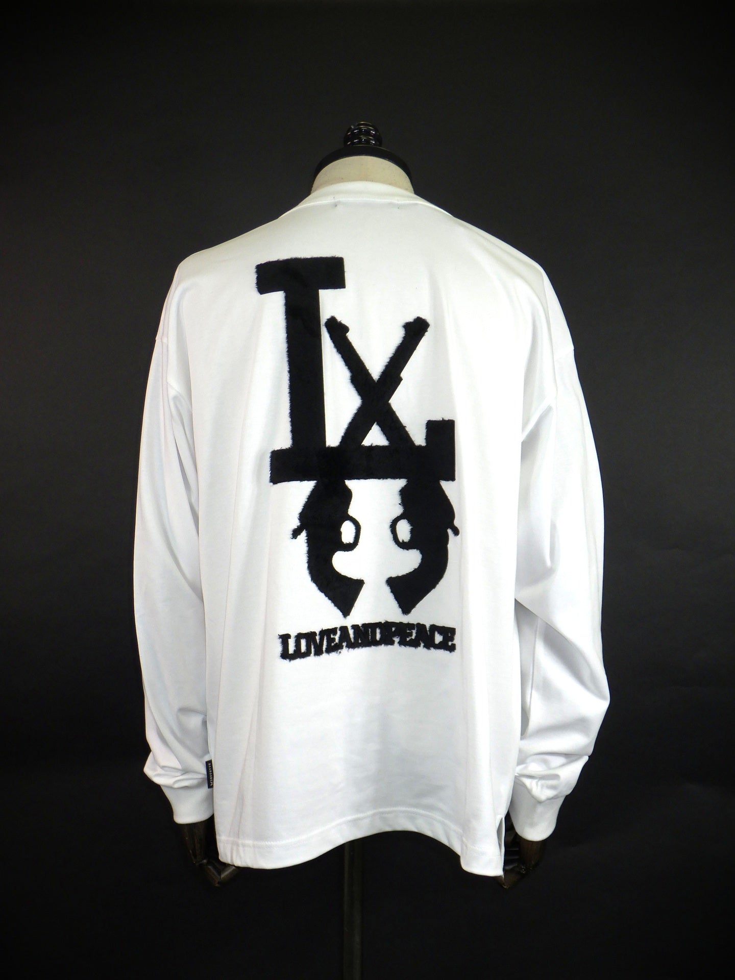 roarguns LA FUR PRINT L/S T 26FGT-04-WH×BK – KAWANO