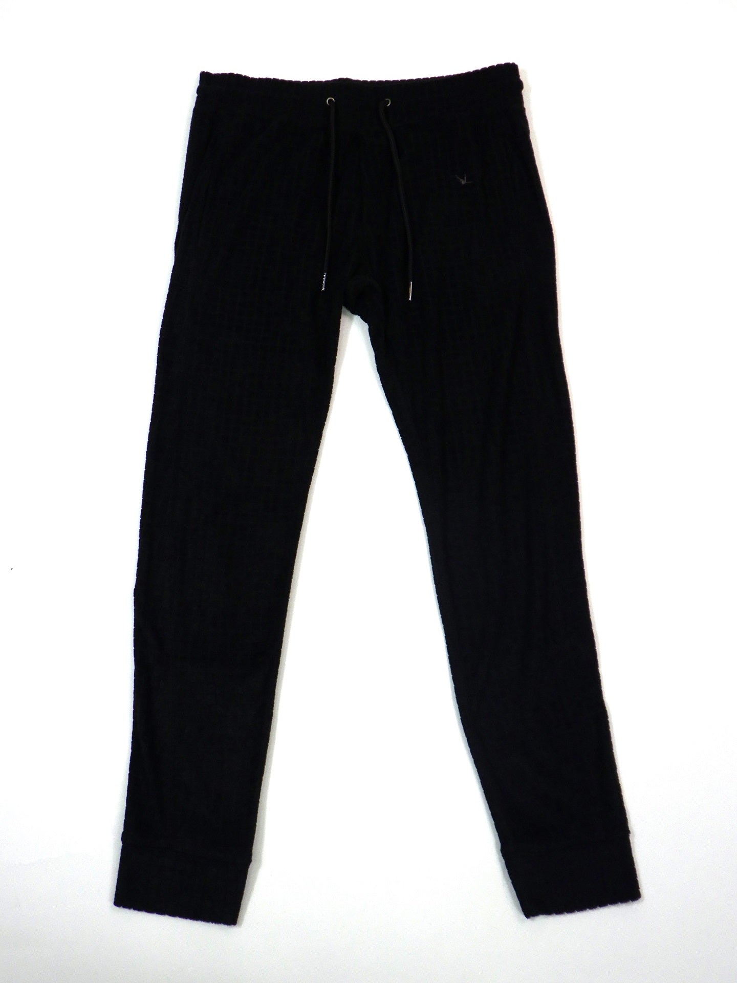 1PIU1UGUALE3 RELAX ブロックパイルパンツ USB-25007-BK