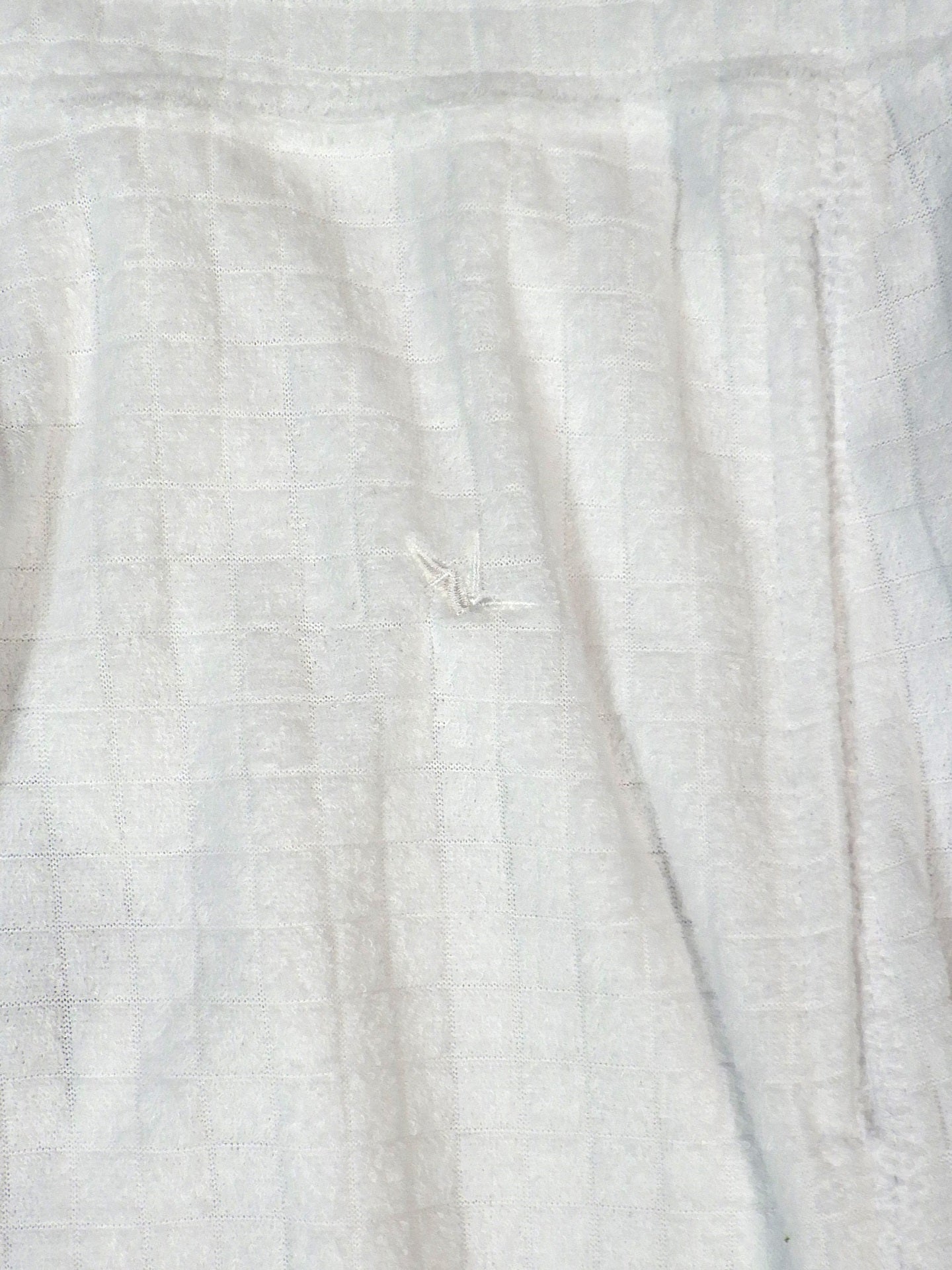 1PIU1UGUALE3 RELAX ブロックパイルパンツ USB-25007-WH