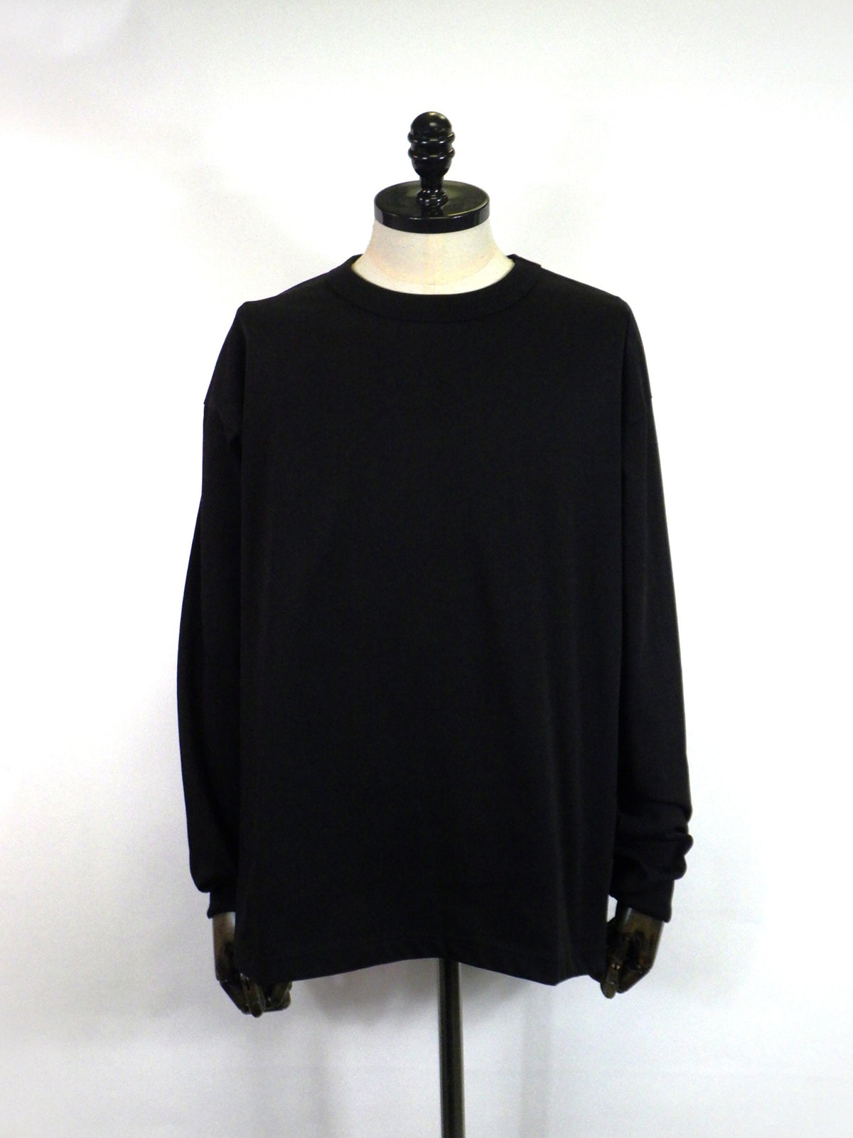 roarguns LA FUR PRINT L/S T 26FGT-04-BK×WH