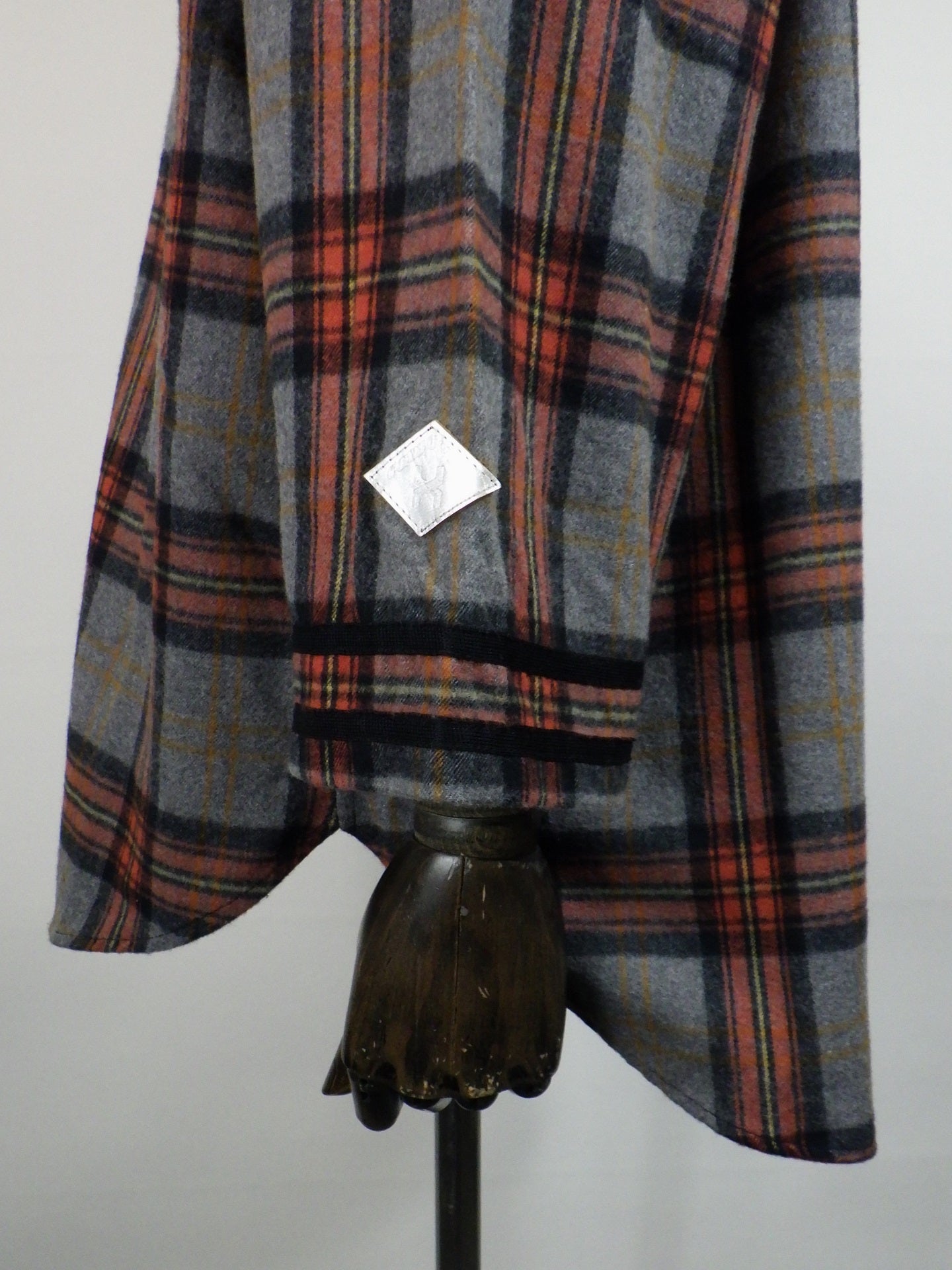 el conductorH チェックフランネルベースボールシャツ PD25MS01-RED