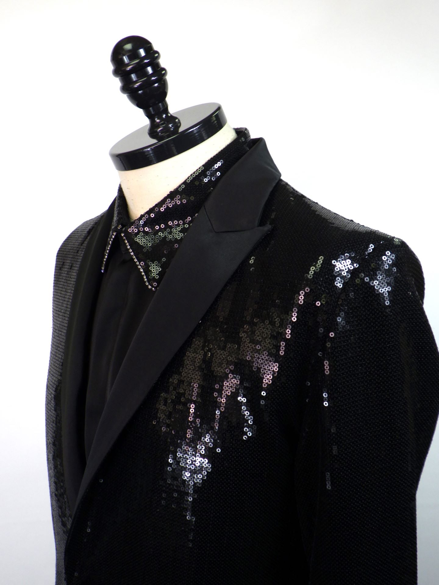 SOS TE NUTO スパンコールカラーシャツ 2526Z01