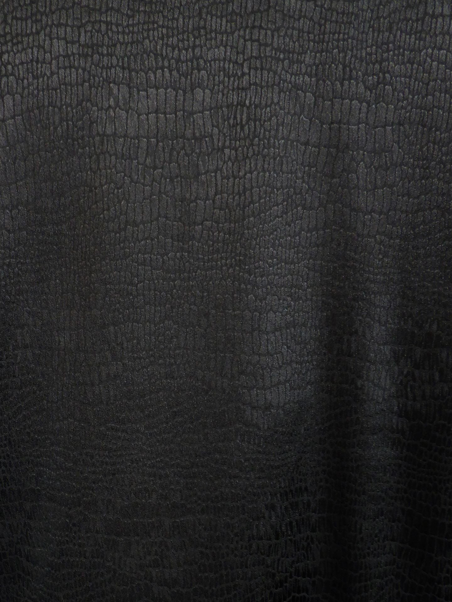 SOS TE NUTO クロコダイルサテンシャツ 2526Z07