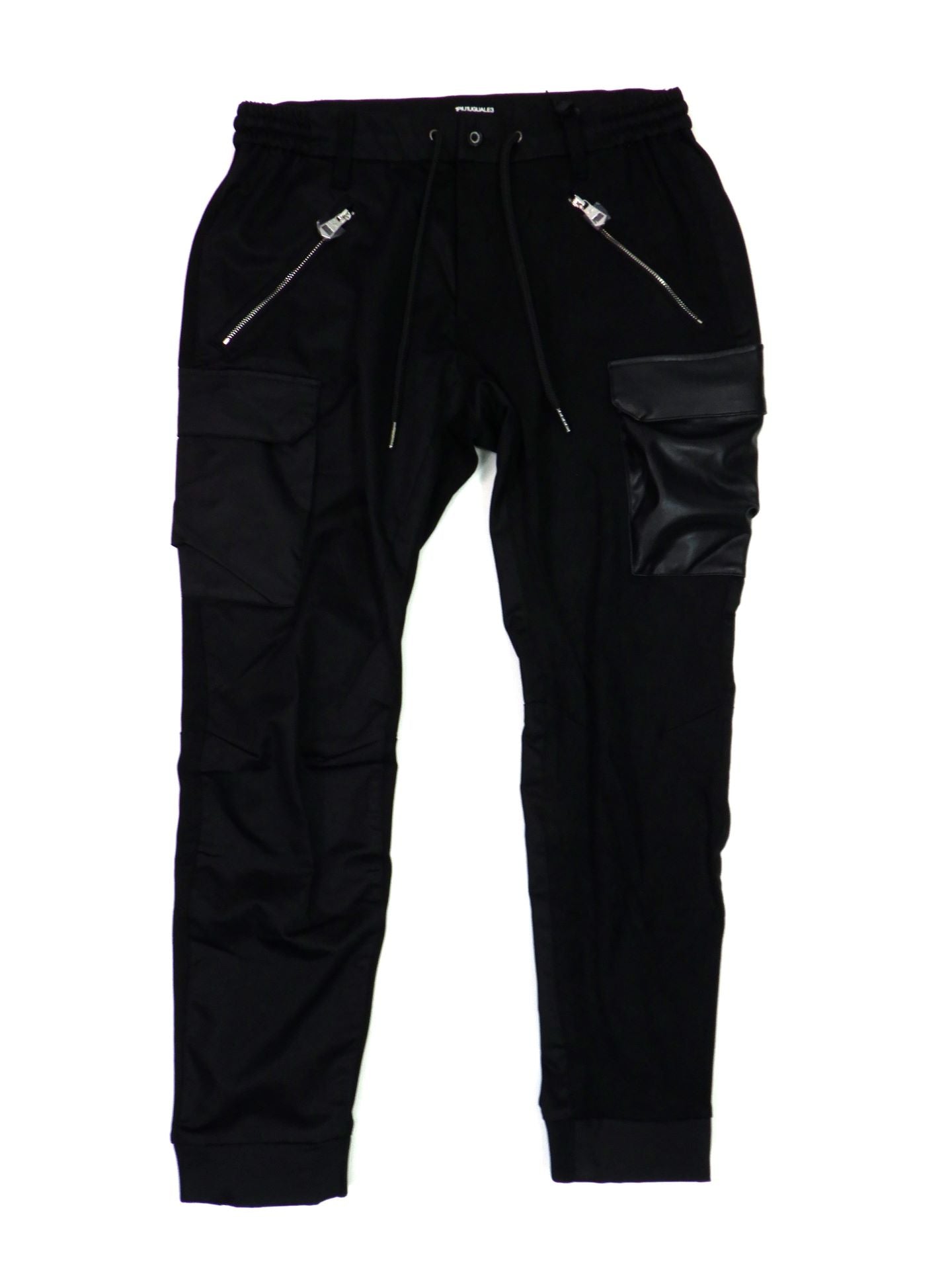 1PIU1UGUALE3 RELAX ブライトストレッチクレイジーカーゴパンツ USB-25151-BK