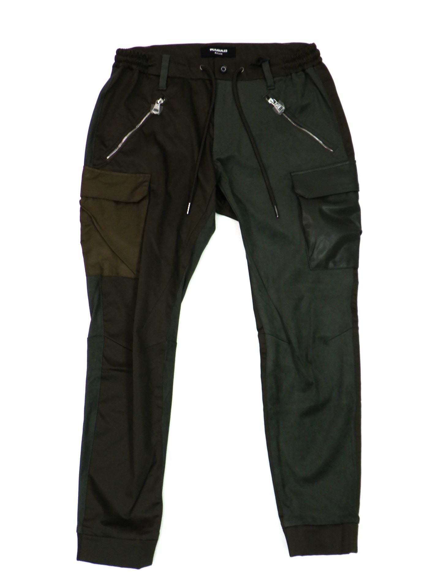 1PIU1UGUALE3 RELAX ブライトストレッチクレイジーカーゴパンツ USB-25151-KH