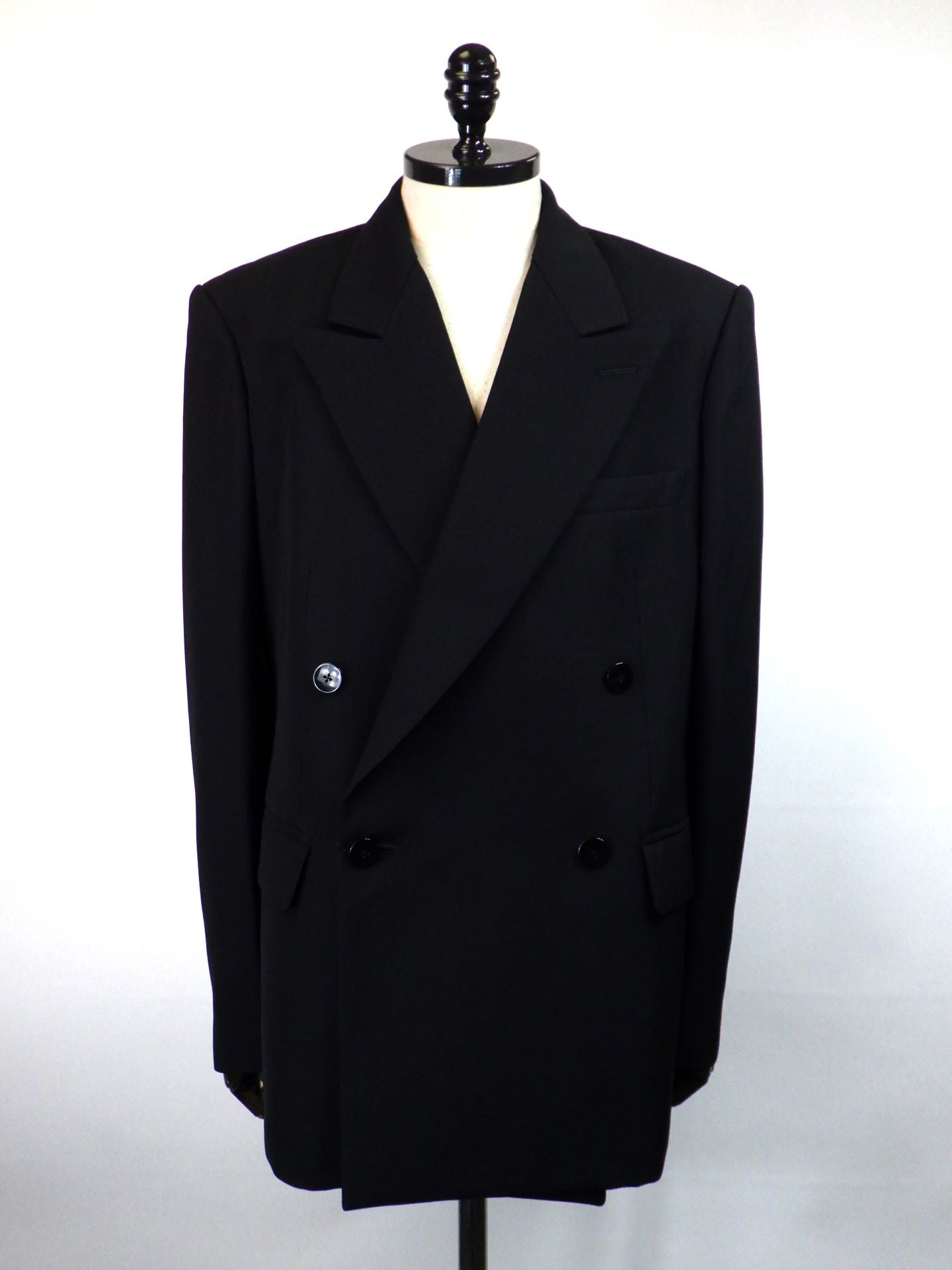 disemBySiiK バックスリットダブルブレステッドテーラードジャケット 25AW017BK