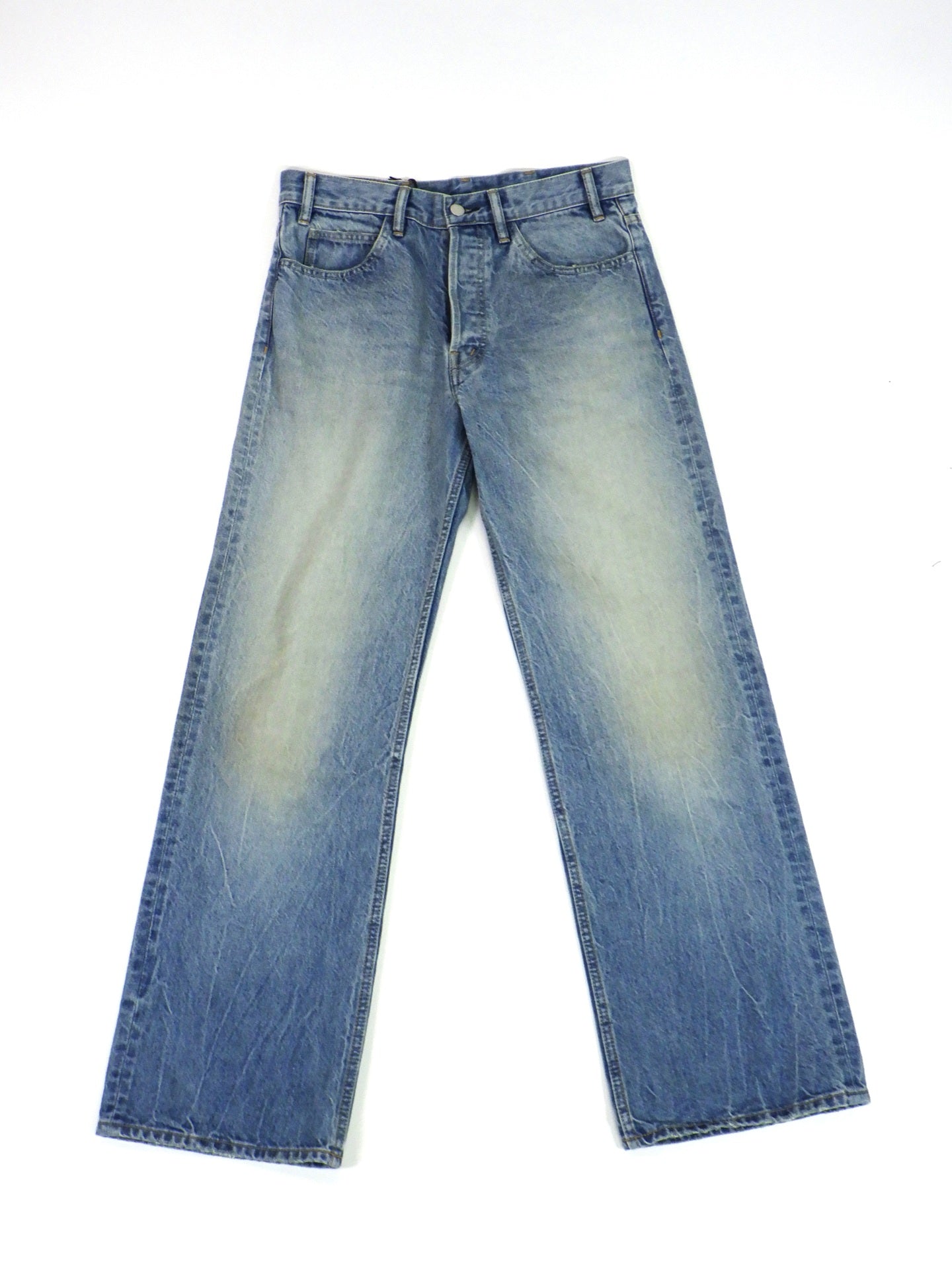SUBLATIONS ORDINARY STRAIGHT DENIM PANTS .16 -Brando- S161418 – KAWANO
