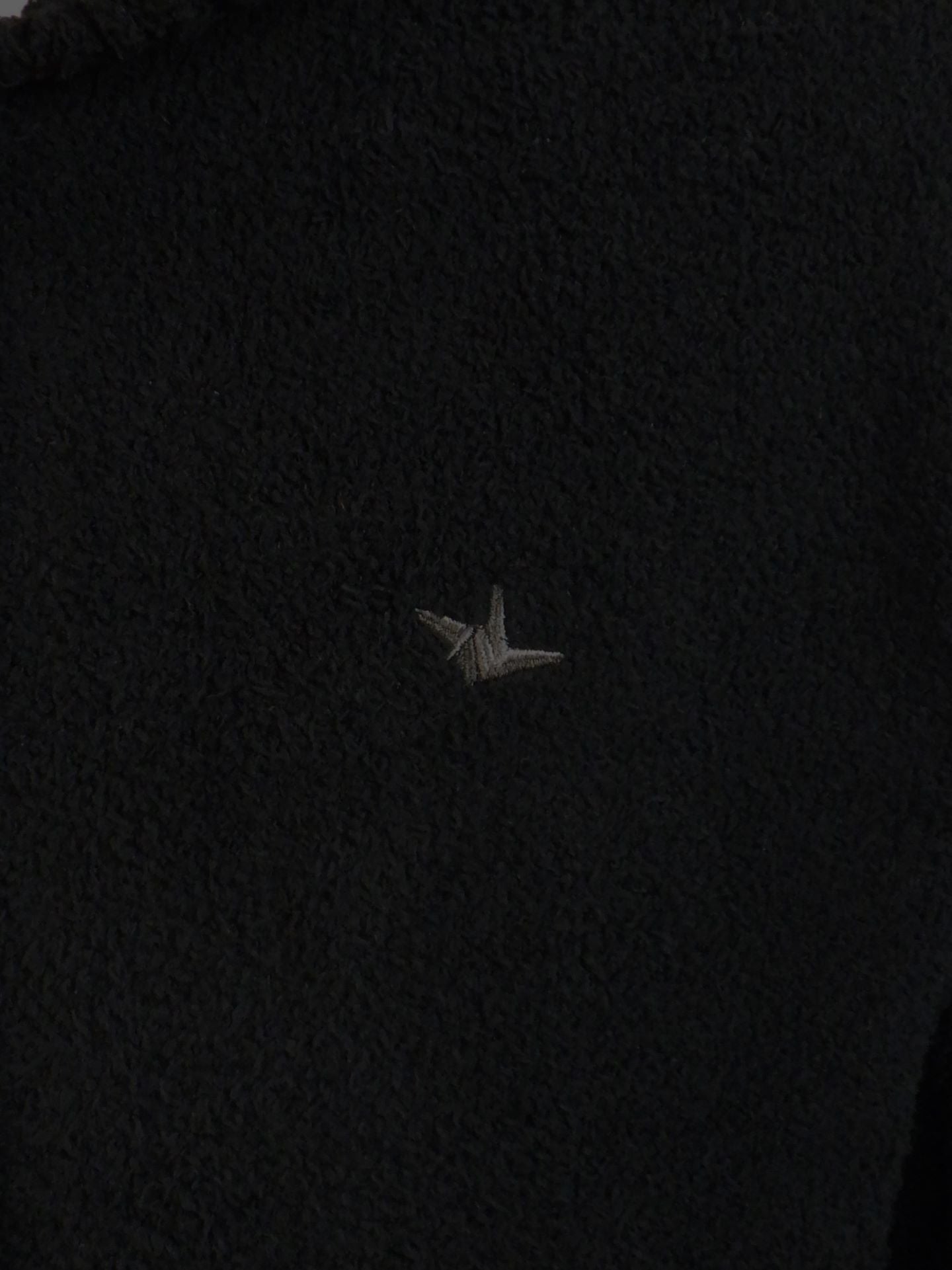 1PIU1UGUALE3 RELAX バイカラーニットジップパーカー USK-25029-BK