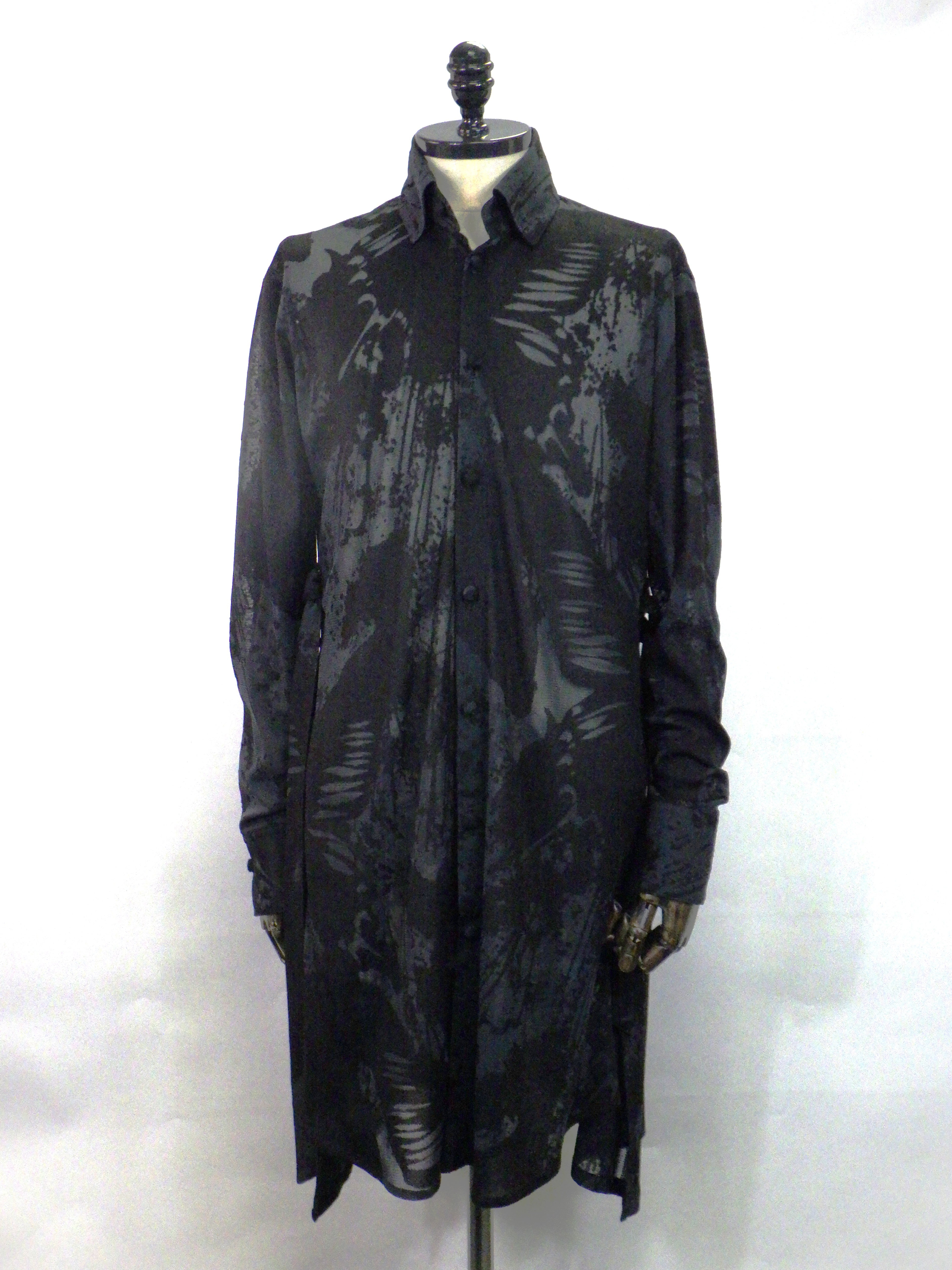 kiryuyrik Opal Mesh Flare Shirt KW-HB25-951 – KAWANO