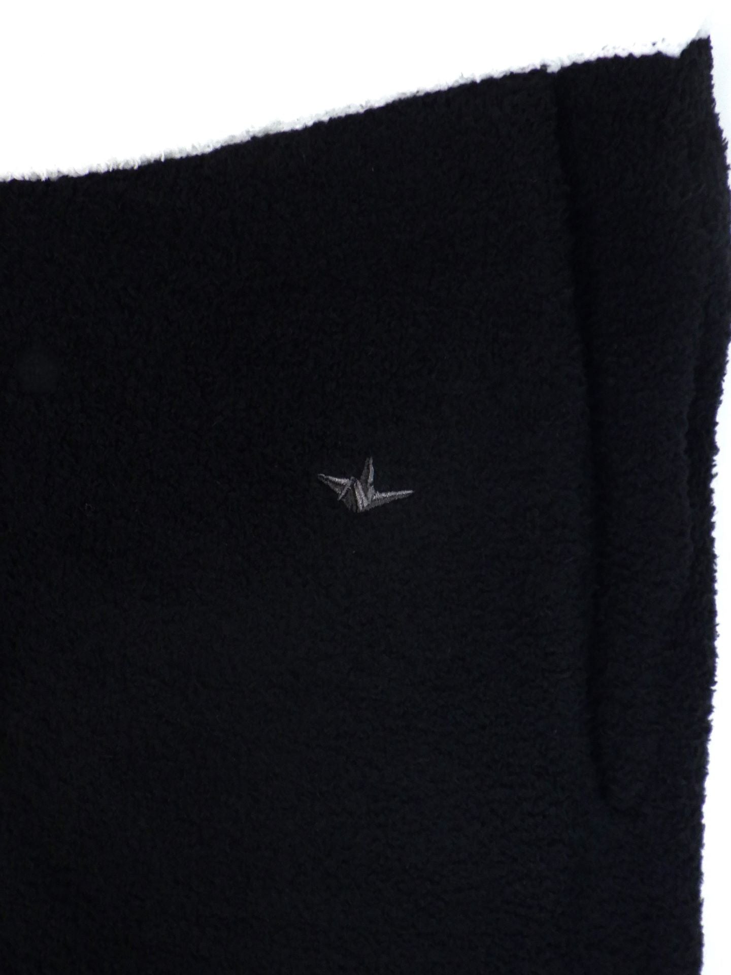 1PIU1UGUALE3 RELAX バイカラーニットロングパンツ USK-25031-BK