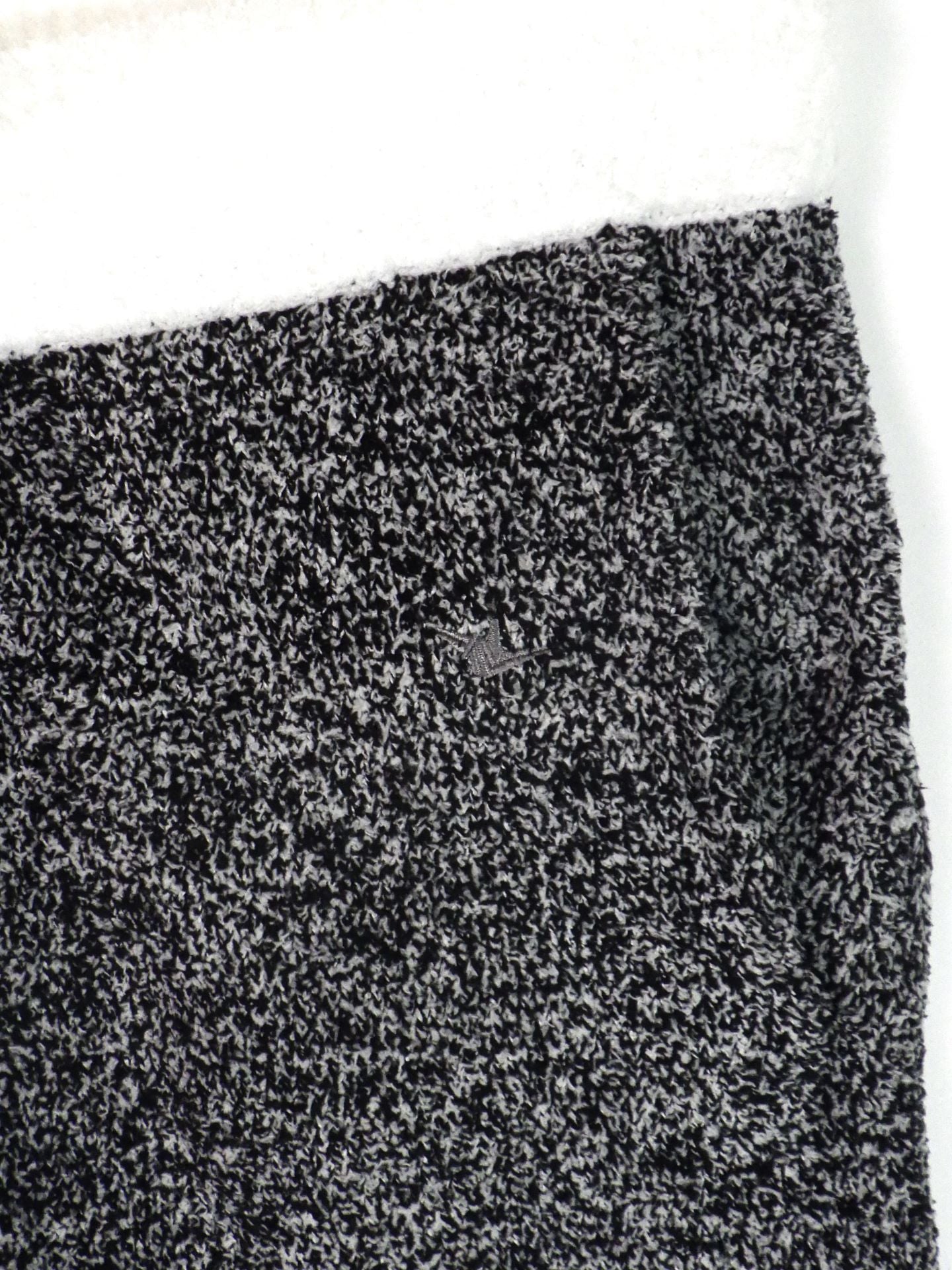 1PIU1UGUALE3 RELAX バイカラーニットロングパンツ USK-25031-GRY