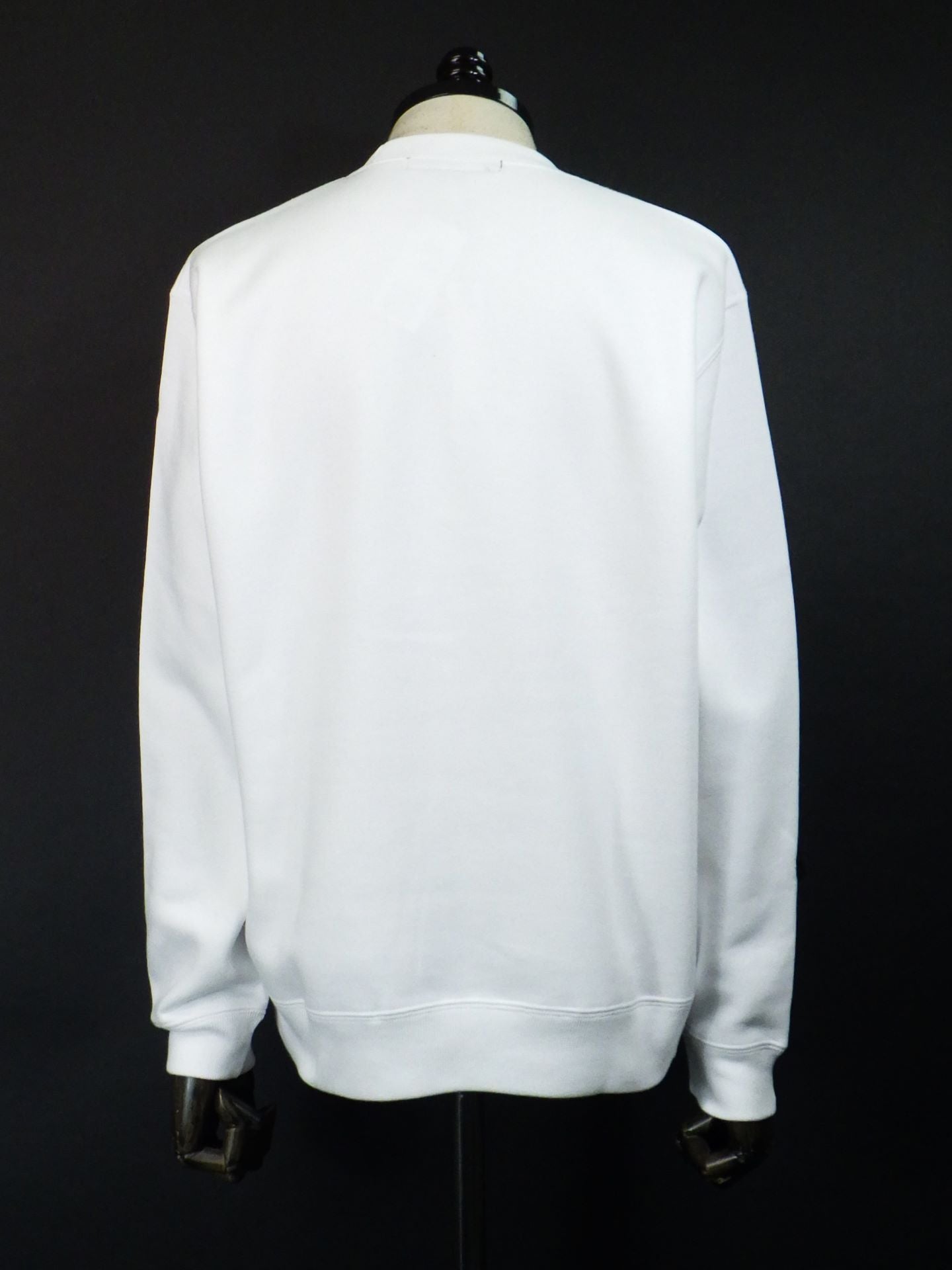 STUD MUFFIN TC裏毛起毛 YOU GOT THIS マルチパッチワークスウェットシャツ 524-02828-WH