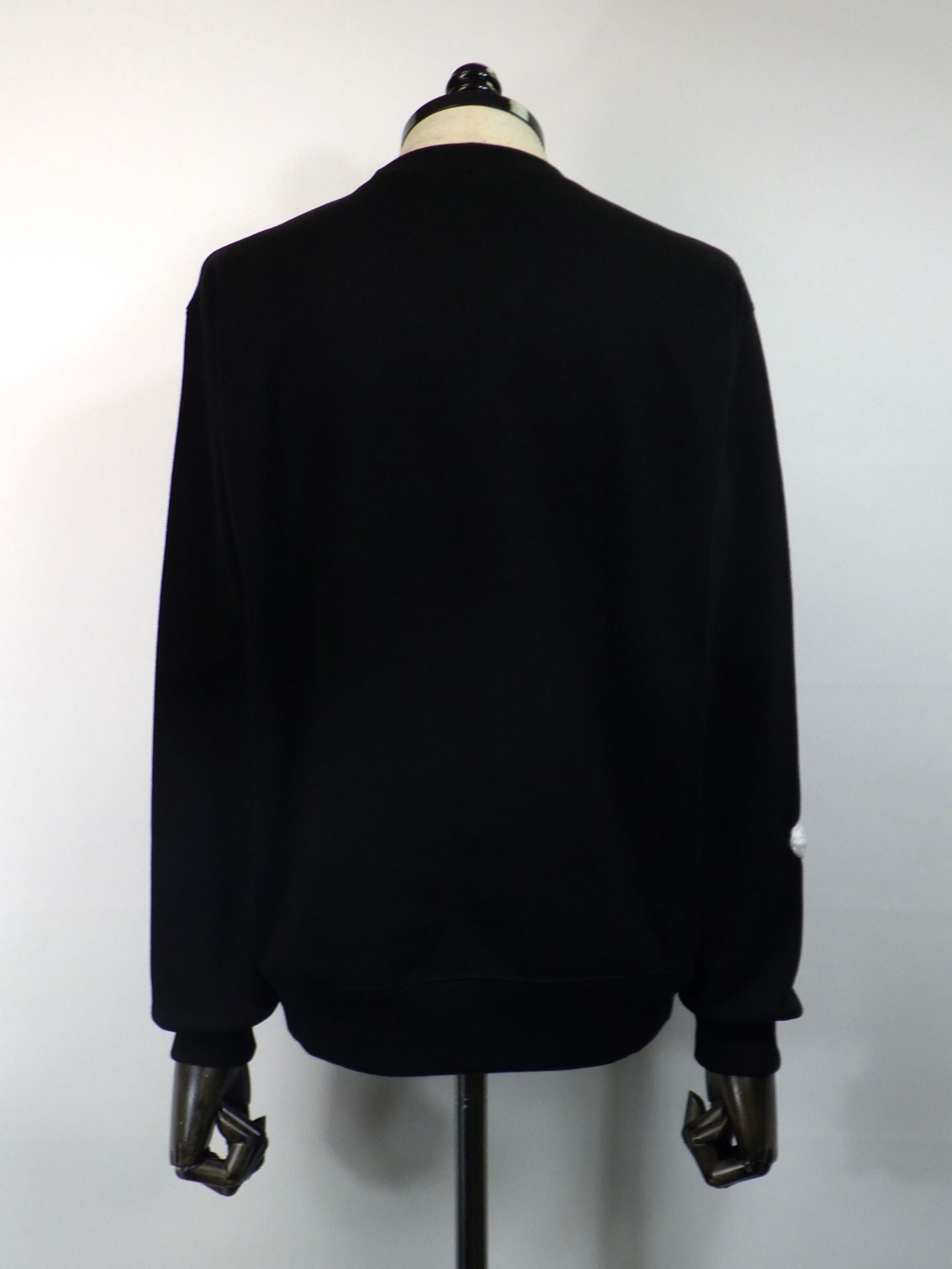 STUD MUFFIN TC裏毛起毛 YOU GOT THIS マルチパッチワークスウェットシャツ 524-02828-BK