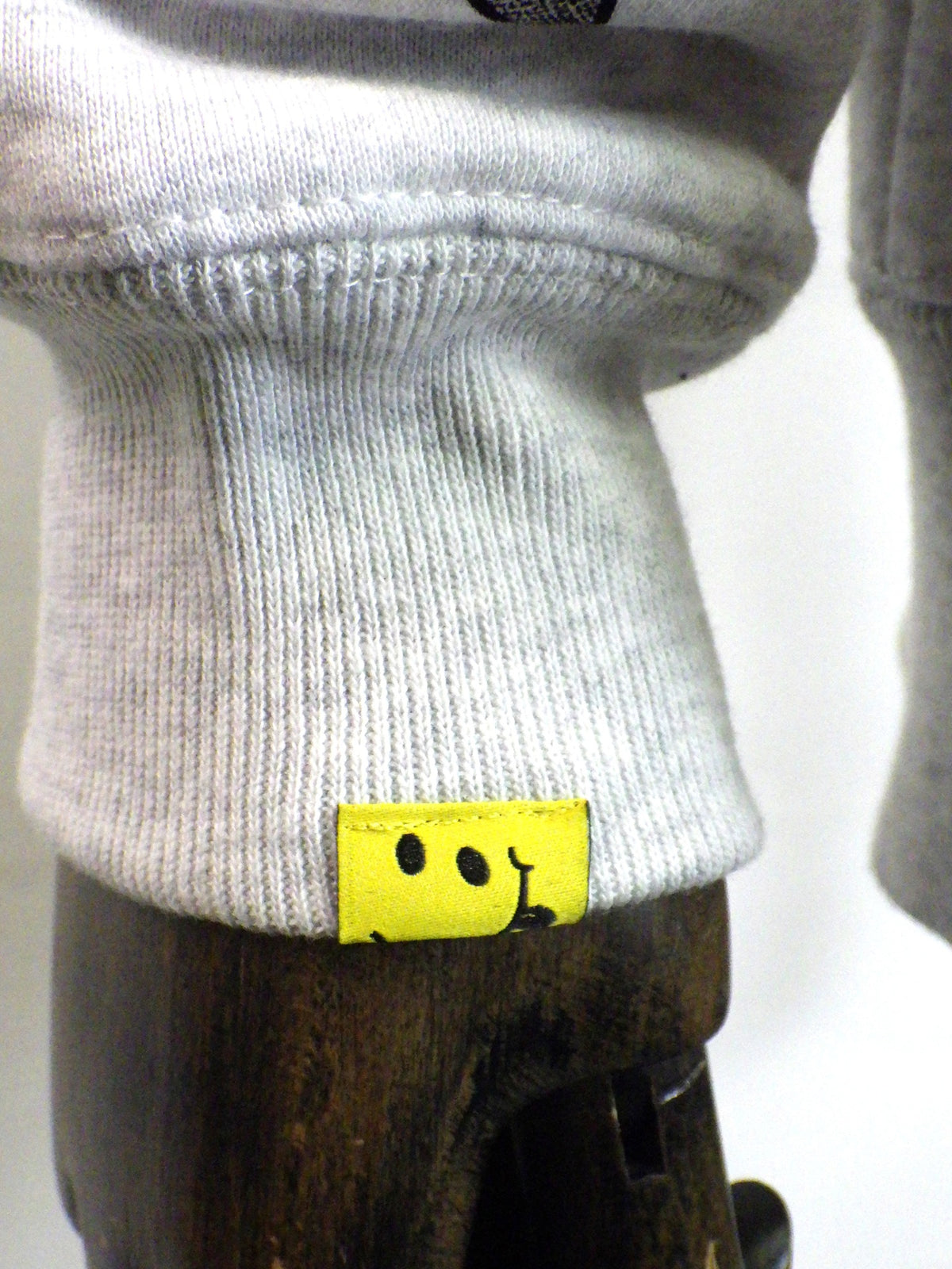 STUD MUFFIN T/C裏毛起毛ドルスターカラークリスタルプルパーカー 624-02915-ASH