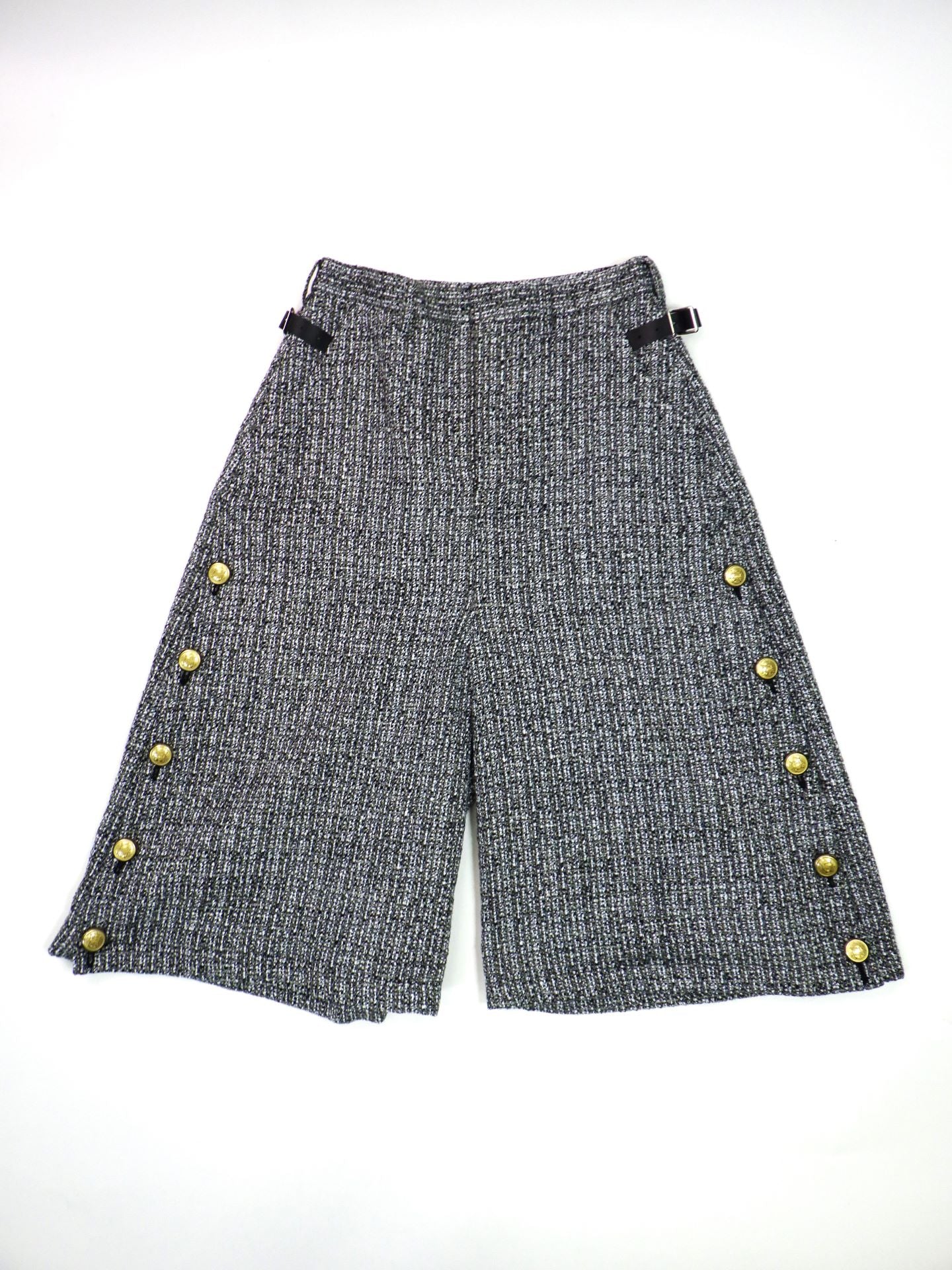 anrealage homme ボタンツイードショーツ HO252AB1025-GRY