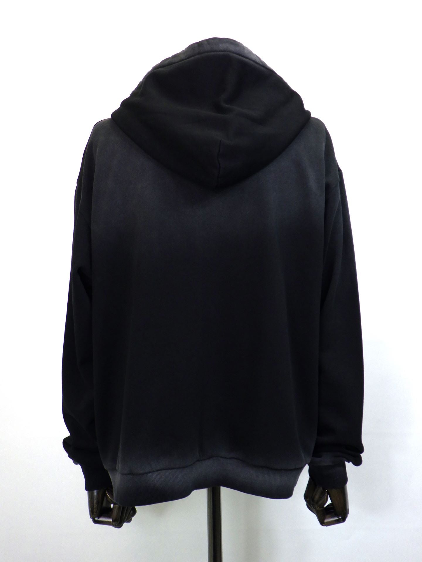 SUPERTHANKS サンフェーデッドジップフーディスウェット ST253CS03A-BK