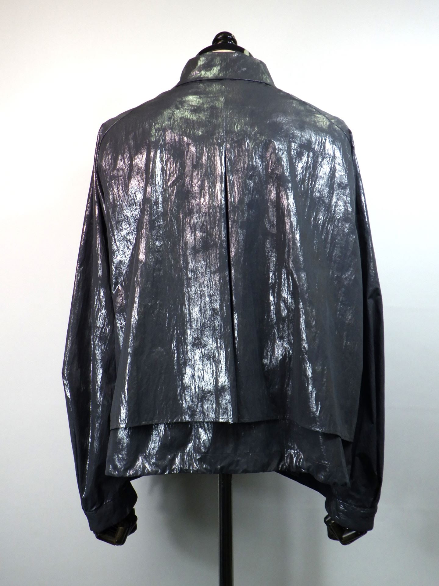 Licht Bestreben ウォッシュドホイルコーティングショートトレンチジャケット LB25AW-SH09-HKW