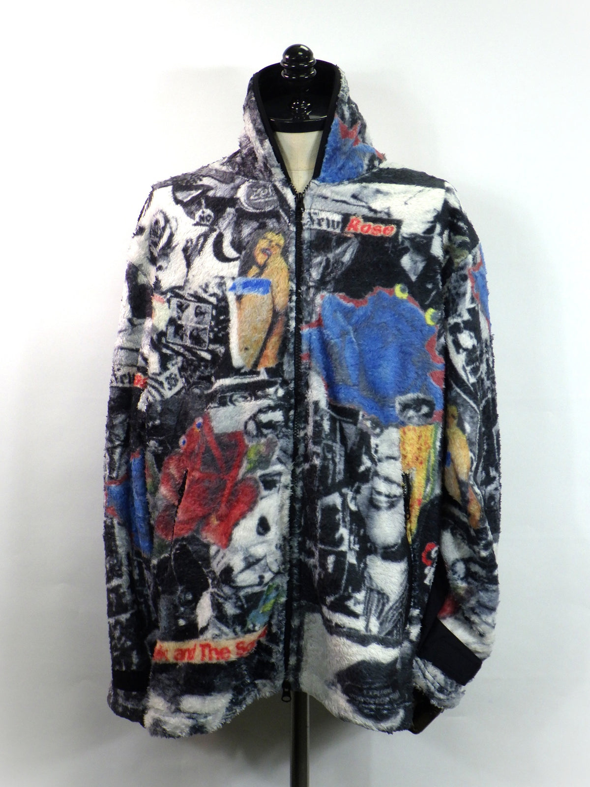 NewRose FLEECE ZIP UP BLOUSON / all over print NR263C014-PCP