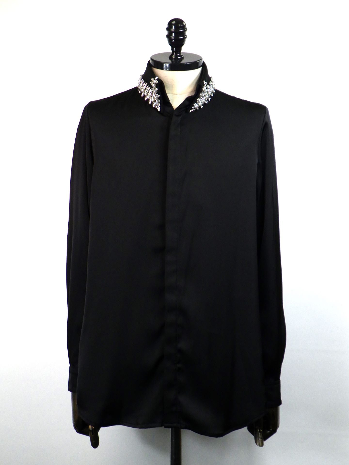 SOS TE NUTO パールビジューデコラティブシャツ 2616Z05