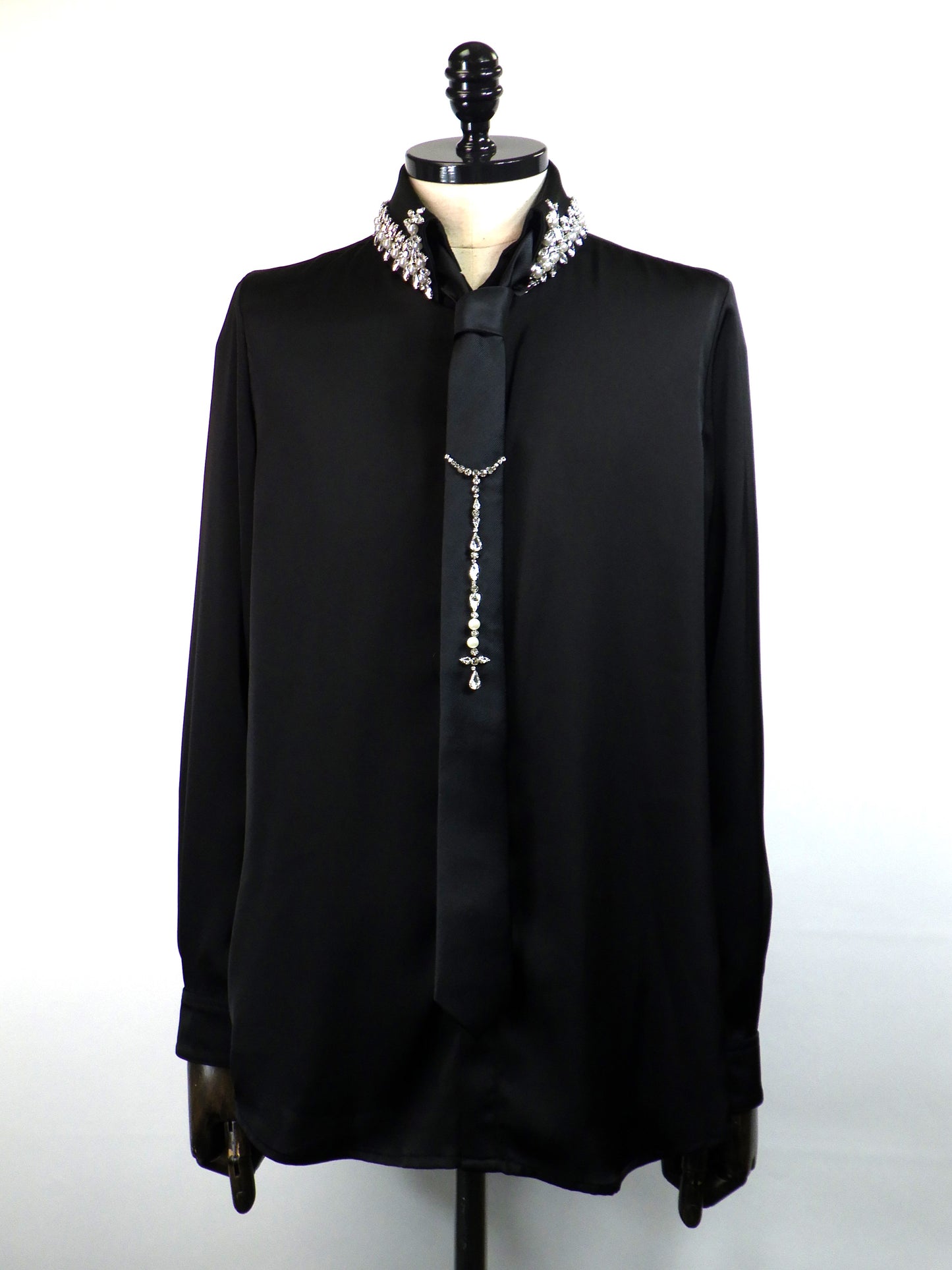 SOS TE NUTO パールビジューデコラティブシャツ 2616Z05