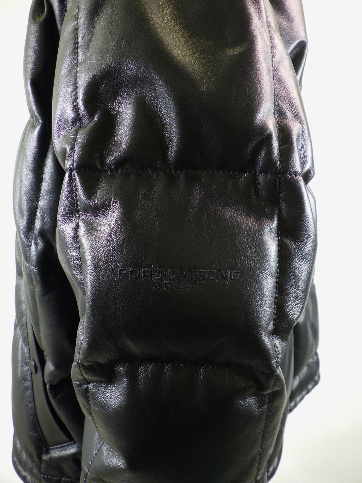 FORSOMEONE レザーダウンジャケットブルゾン 78001130