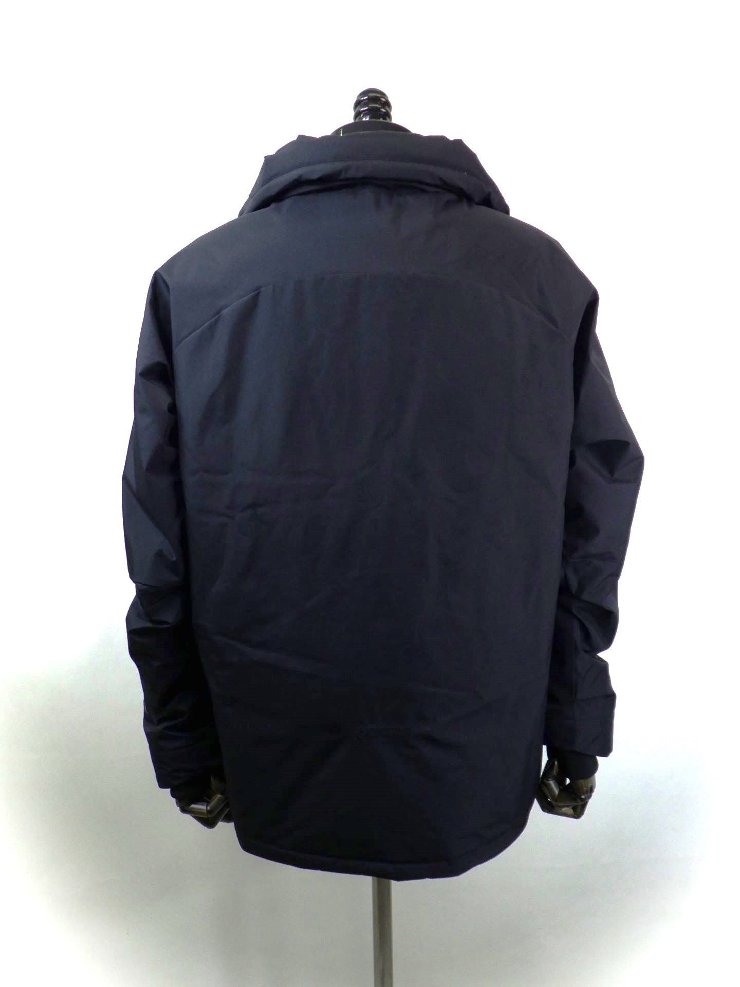 1PIU1UGUALE3 RELAX スタンドネックダウンジャケットブルゾン WINDSTOPPER プロダクト by GORE-TEX LABS USO-25132-BK