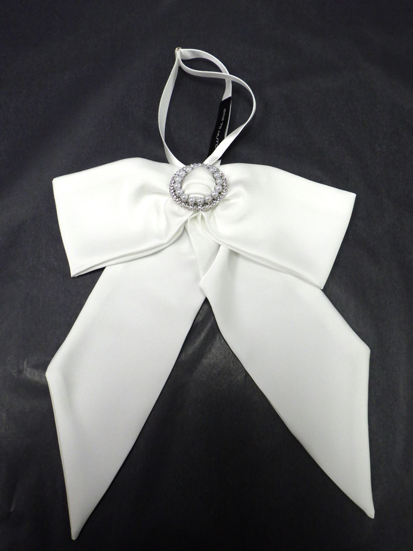 SOS TE NUTO パールバックルリボンタイ 2619Z06