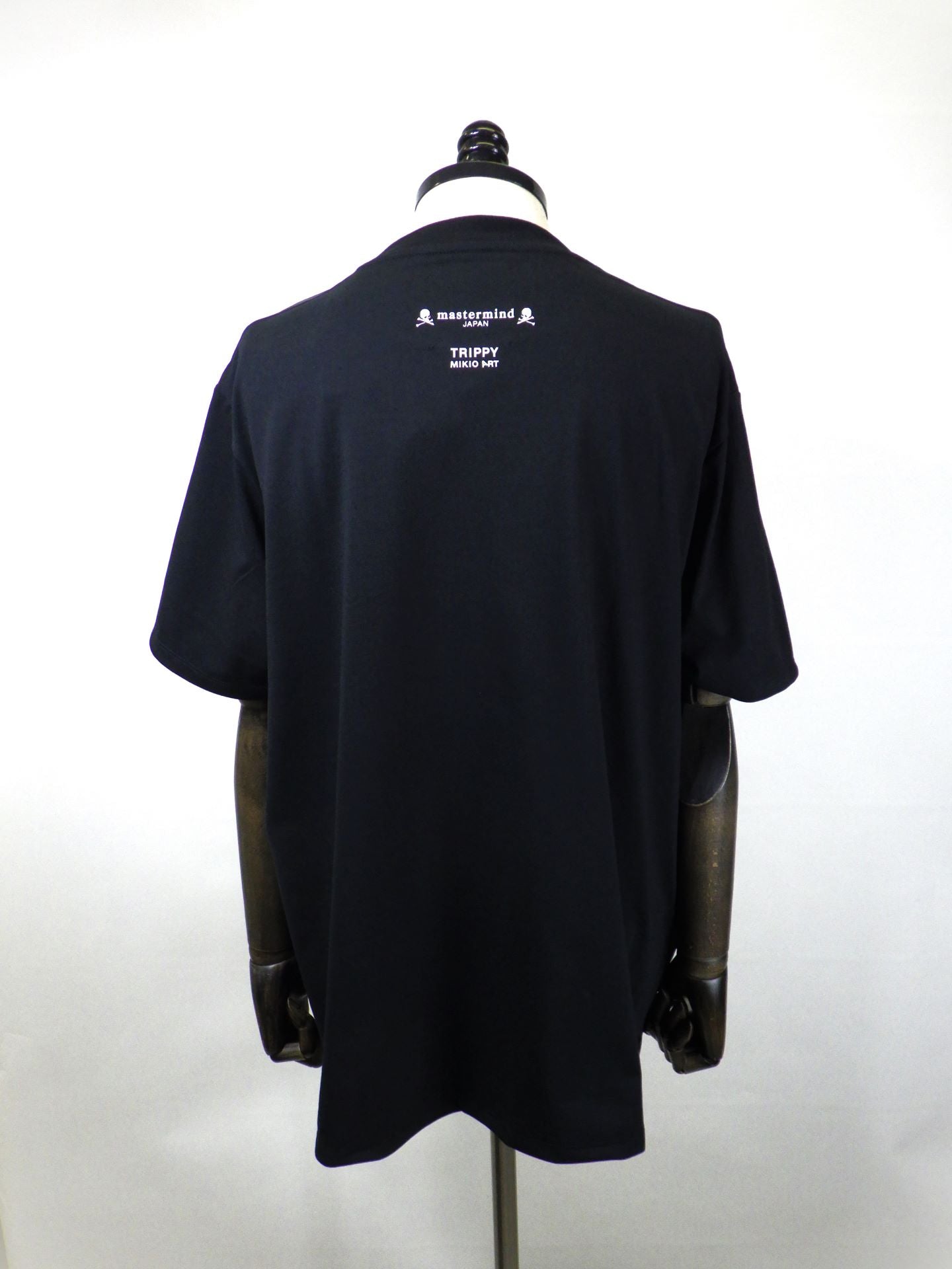 TRIPPY ART TRIPPY ART×mastermind JAPANコラボレーションモチーフTEE'$1,000' TRMM-002-BK