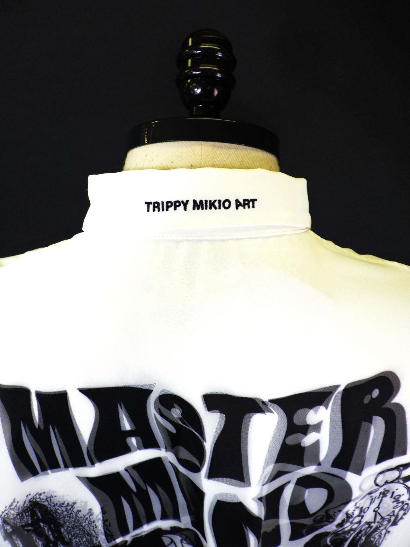 TRIPPY ART TRIPPY ART×mastermind JAPANコラボレーションモチーフSHIRT'ROCK STARS' TRMM-004-WH