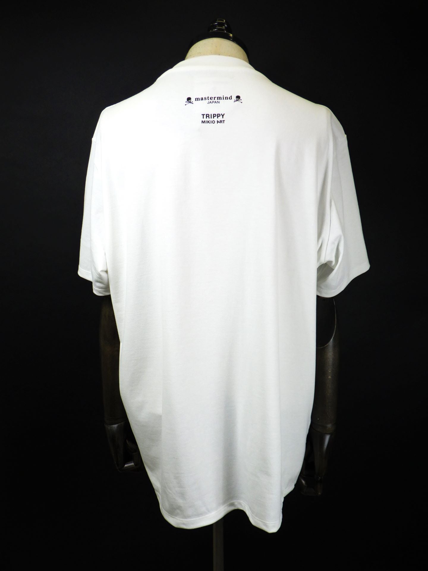 TRIPPY ART TRIPPY ART×mastermind JAPANコラボレーションモチーフTEE'$1,000' TRMM-002-WH