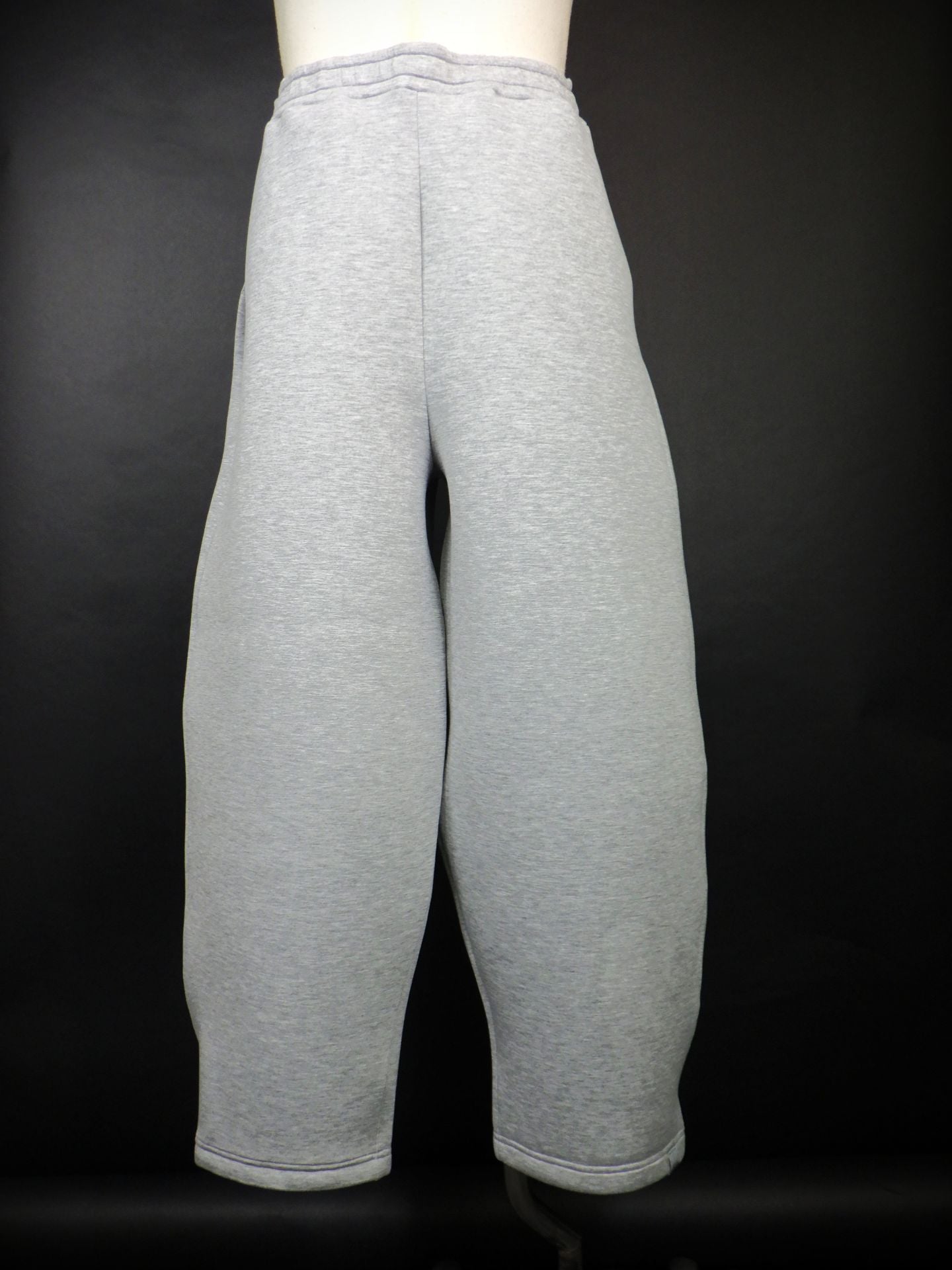 SUPERTHANKS ダブルニットサイドタックワイドパンツ ST261CS03A-A.GY