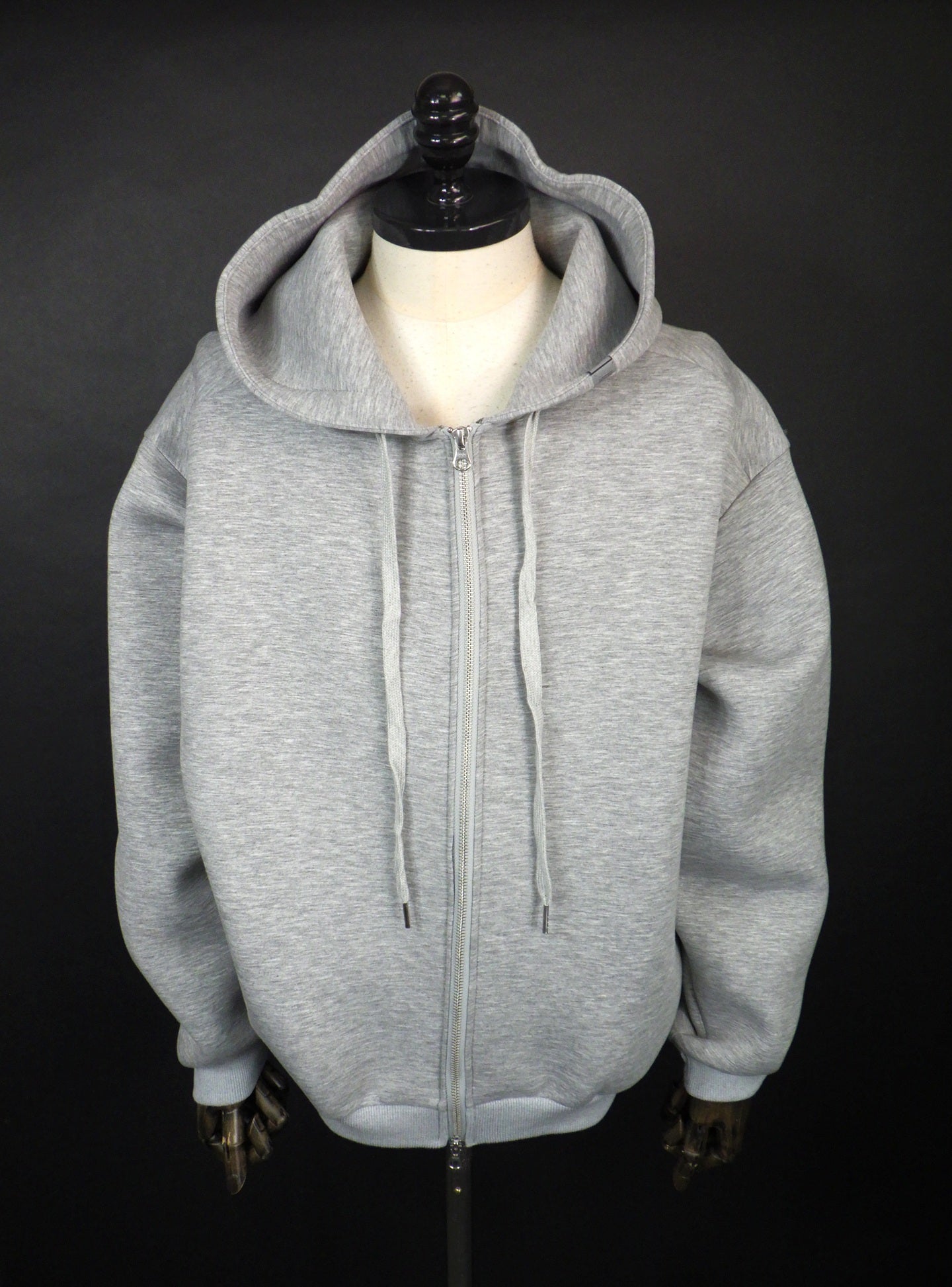 SUPERTHANKS ダブルニットジップフーディ ST261CS01A-A.GY