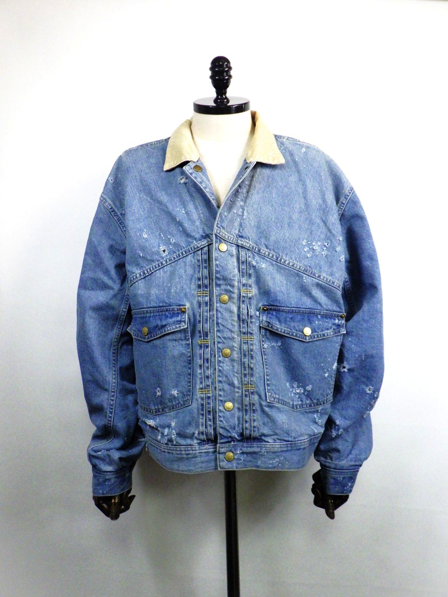 SEVESKIG Reversible Denim Jacket JK-SV-NRS-1003-IND