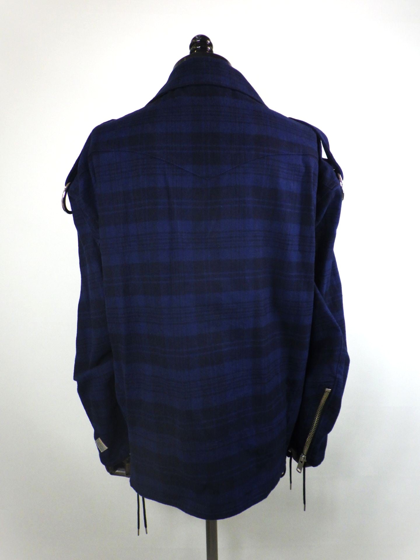 el conductorH フランネルコットンチェック バイカージャケット PD26SJ04