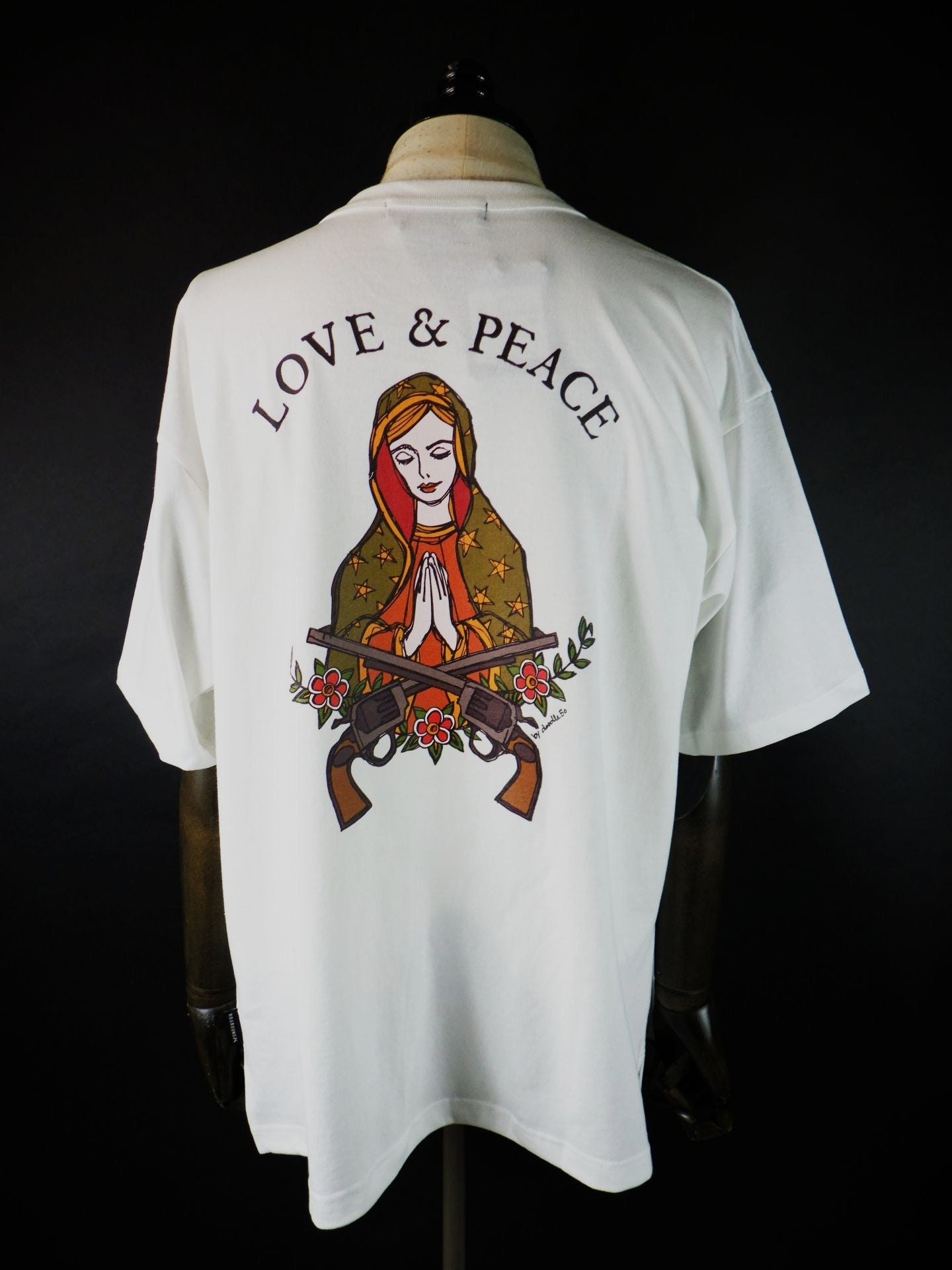 roarguns マリアクロスガンT-シャツ 26SGT-16-WH