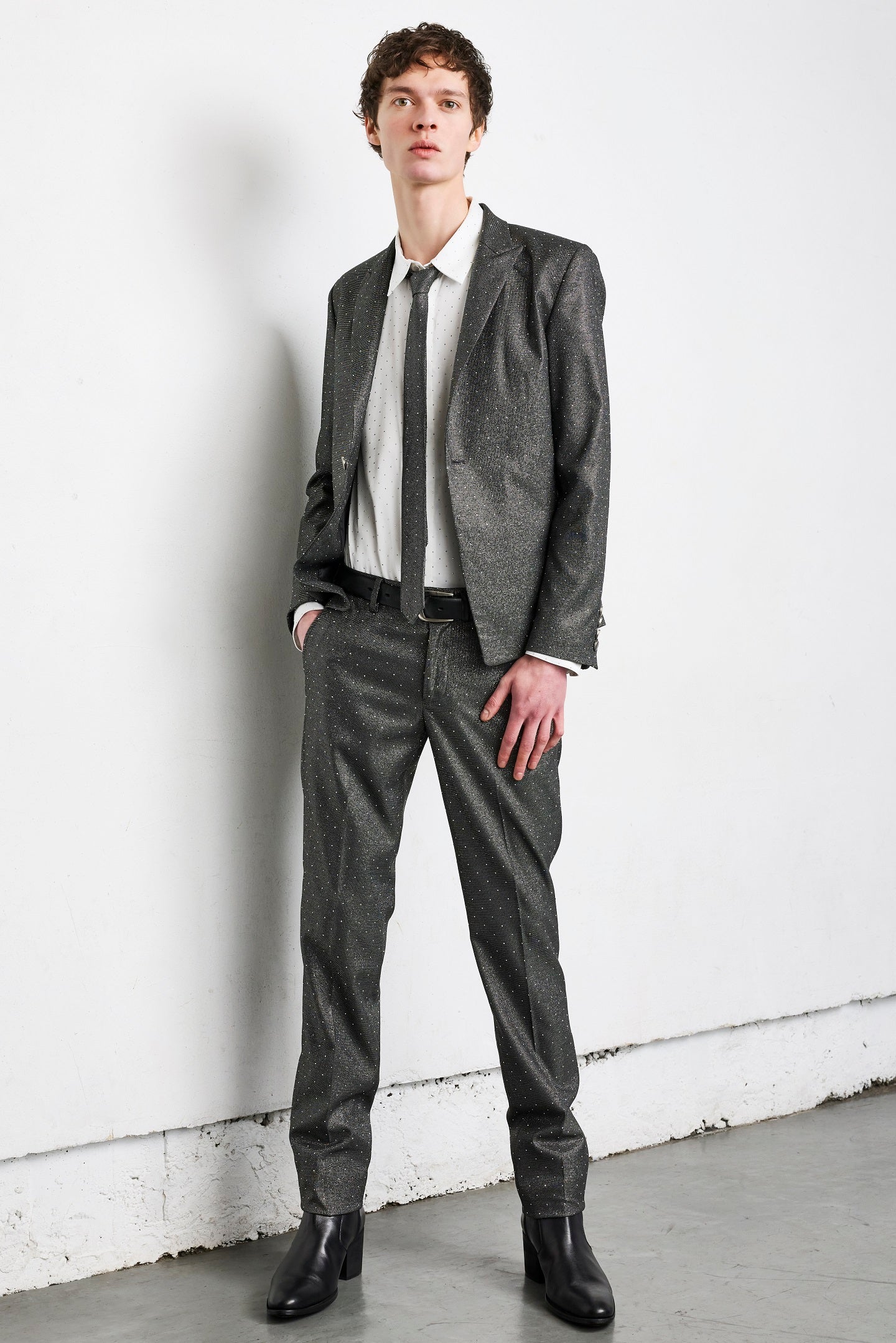 SOS TE NUTO ラインストーンドットパンツ 2515Z03