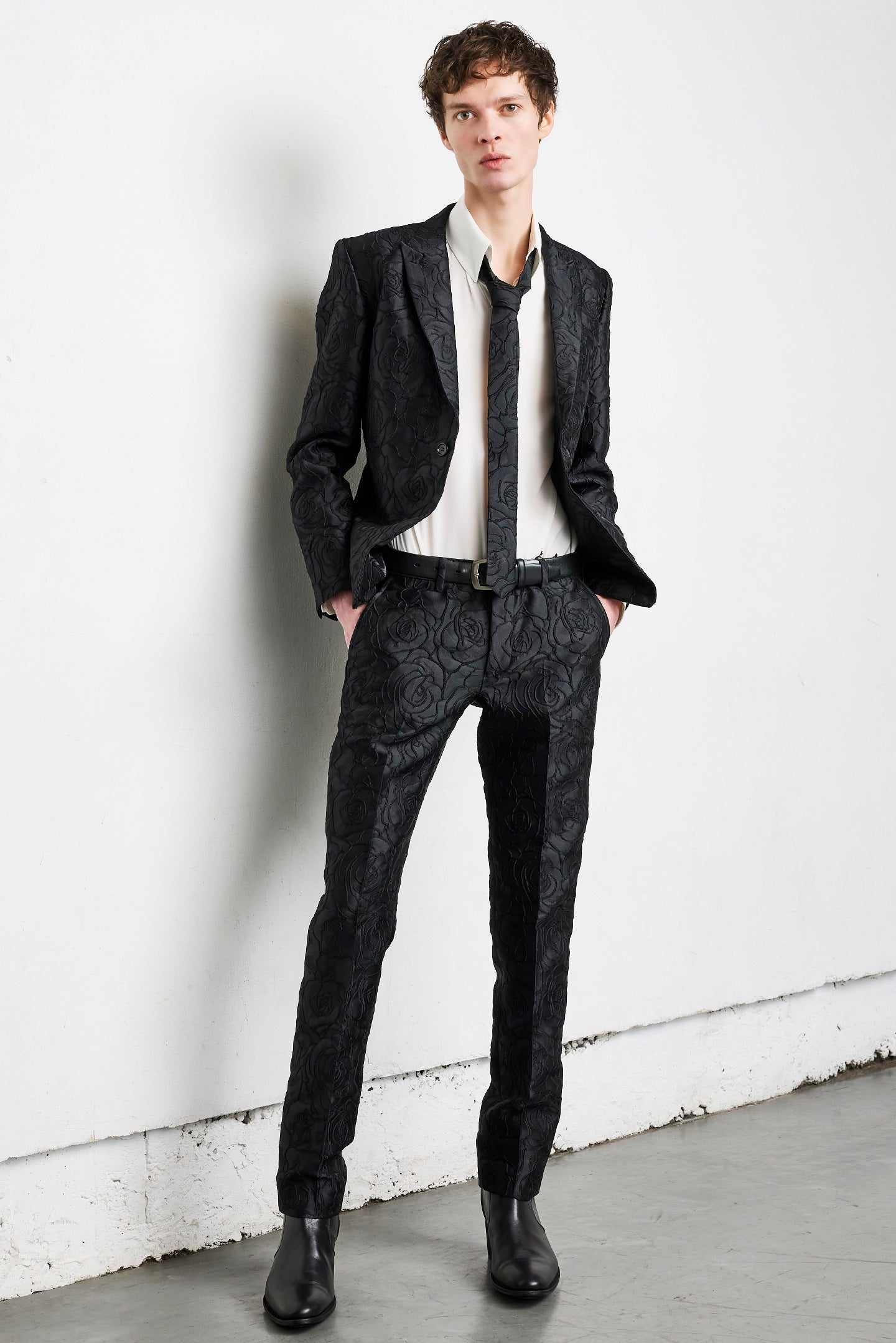 SOS TE NUTO ローズジャガードジャケット 2513Z03