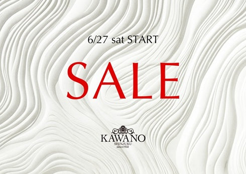 2026SS SALE 6/27(sat）START